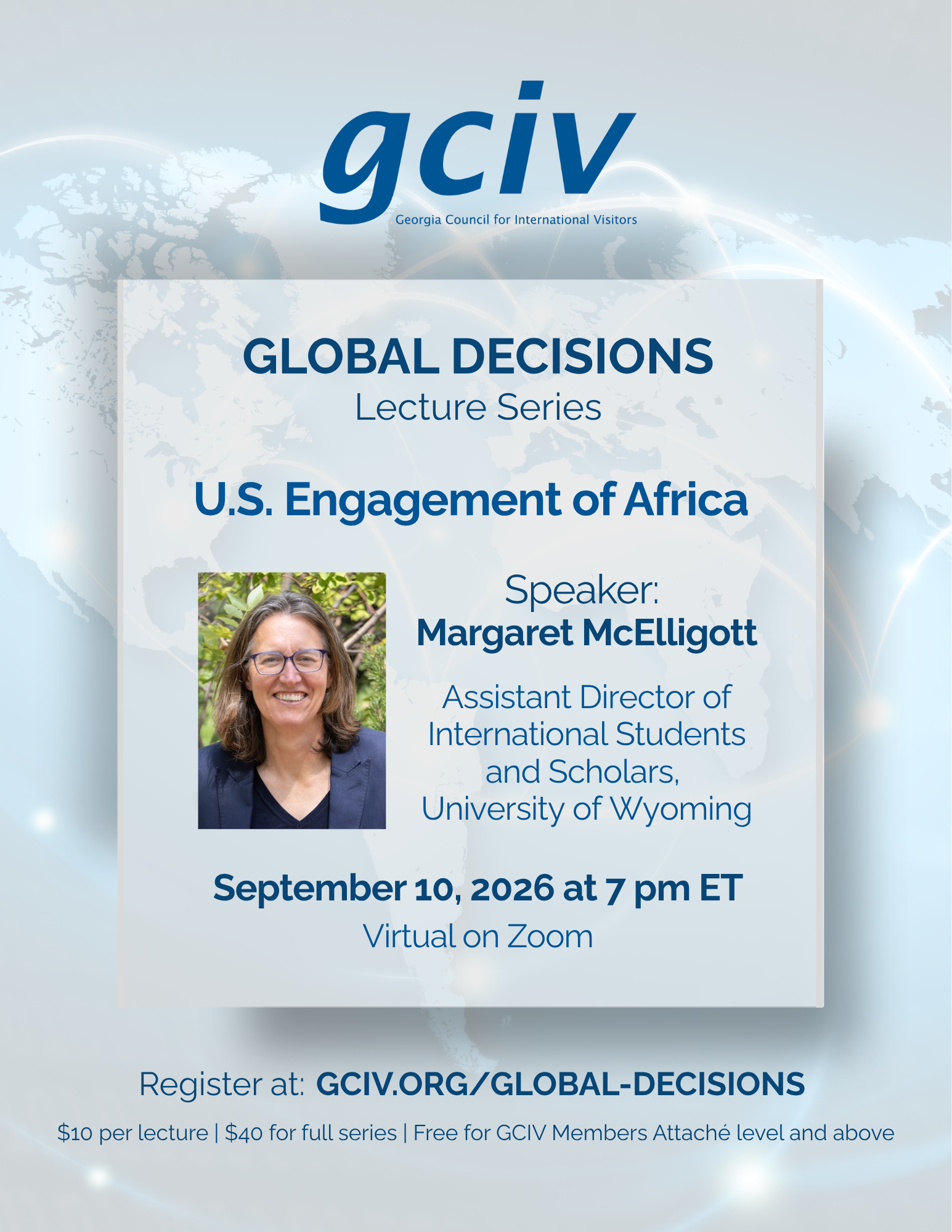 GCIV Global Decisions Lecture Series: U.S. Engagement of Africa