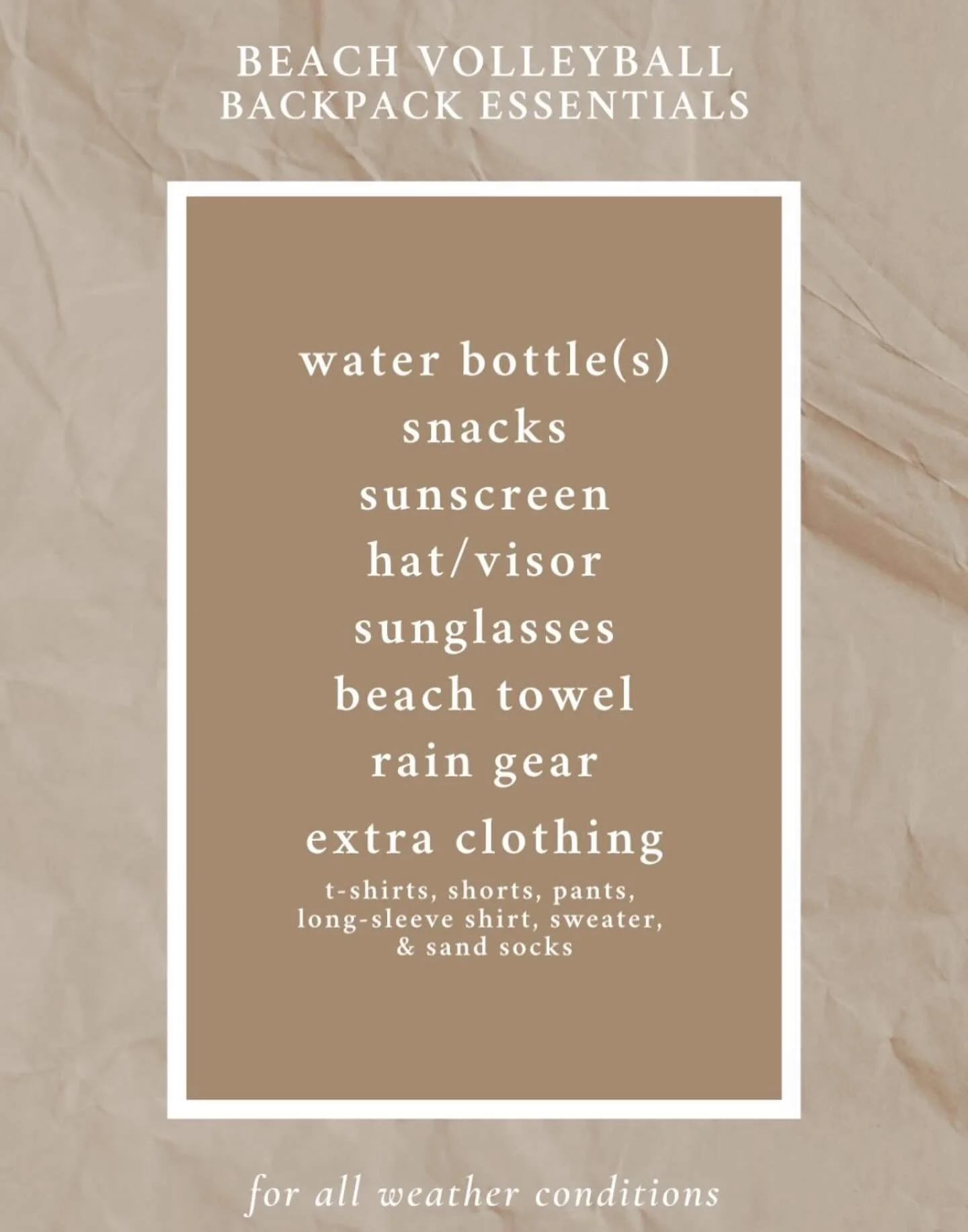 beach volleyball essentials 🏖️🏐