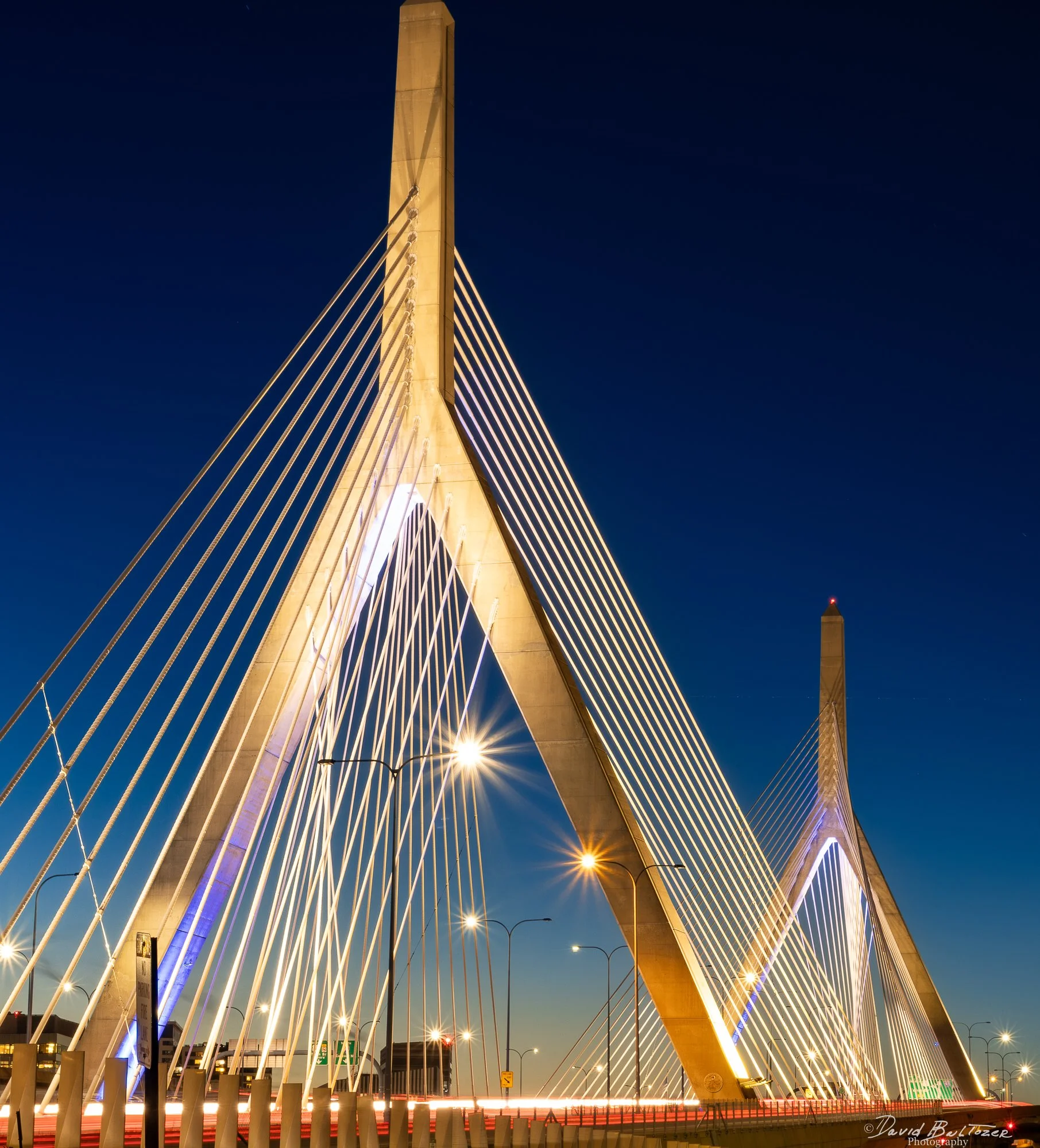 Leonard P. Zakim Bridge, Boston MA.