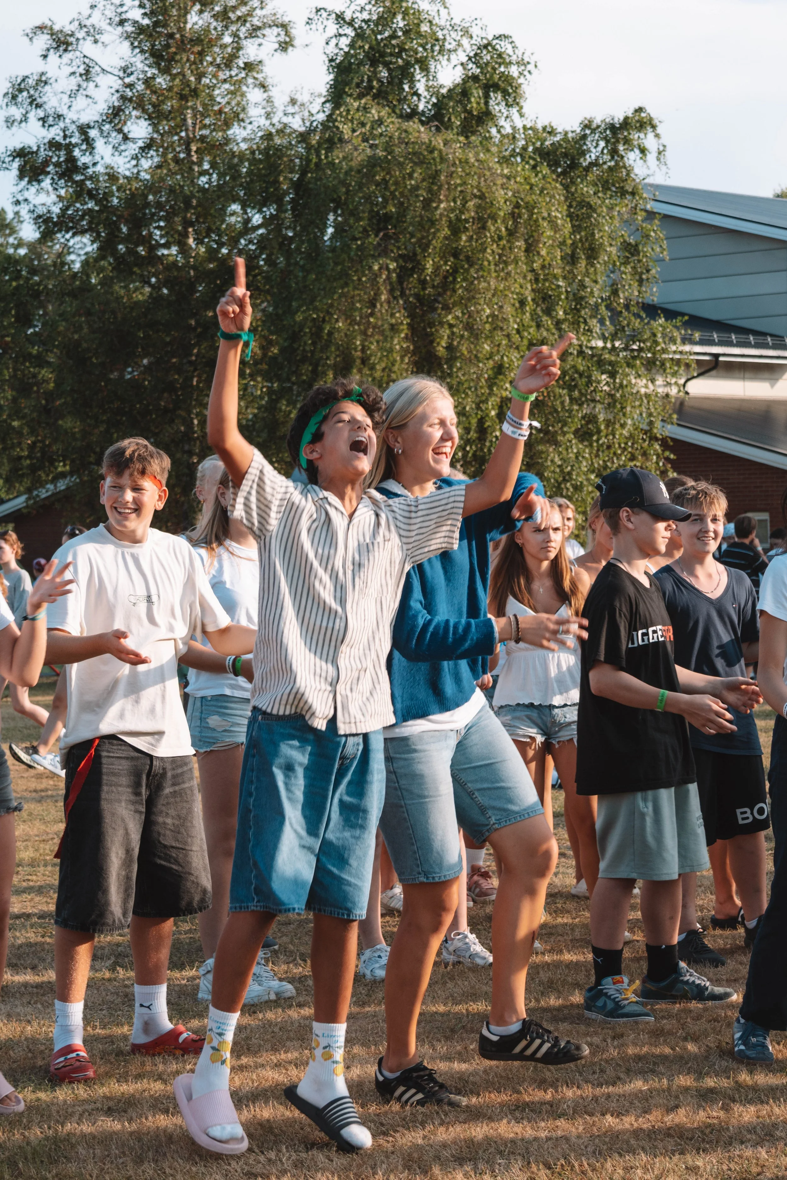 Stemning på festivalområdet