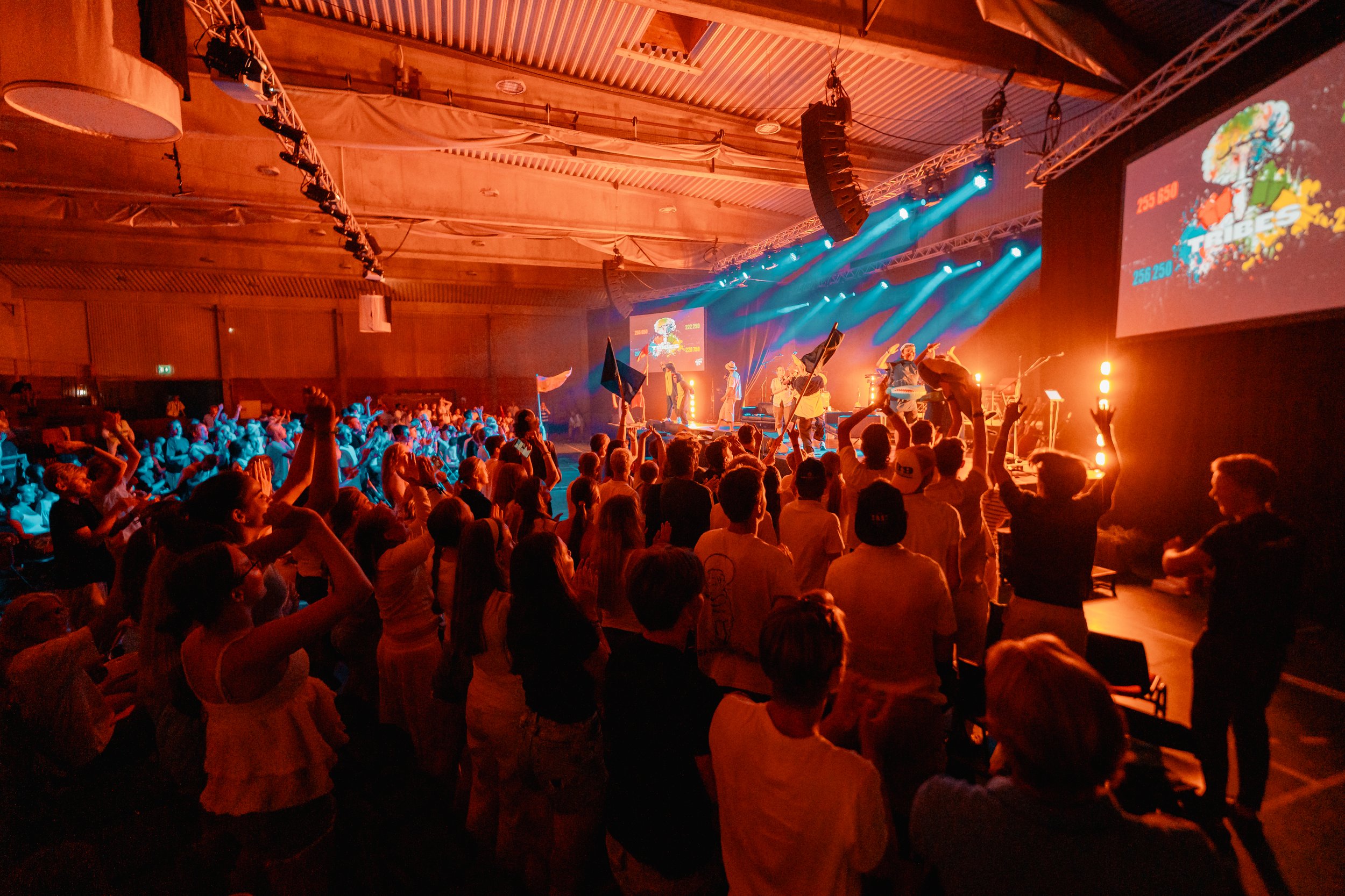 Tribes finale - stemning i salen