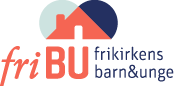 Logo for FriBUs, en organisasjon for barn og unge.