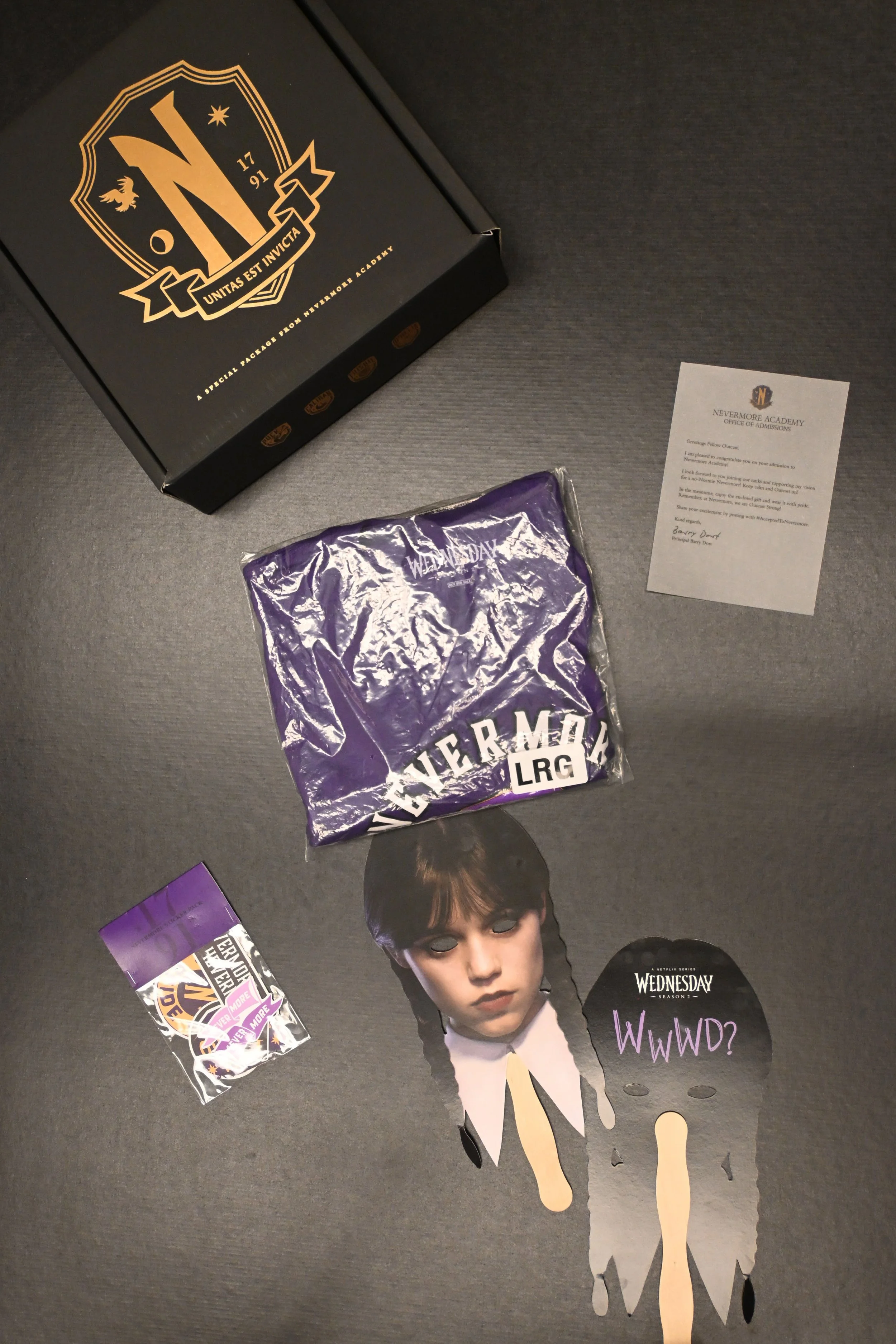 PR box designed and created for Netflix