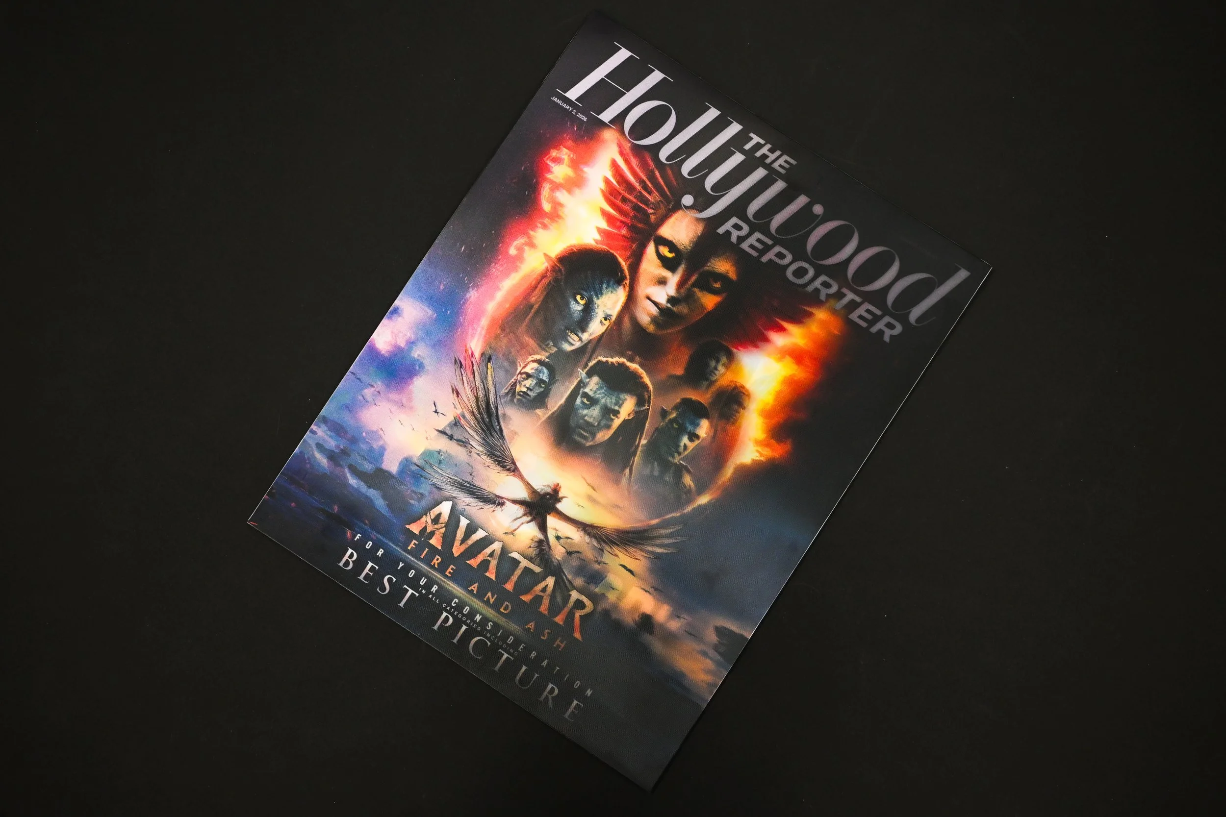 Limited edition lenticular cover for The Hollywood Reporter featuring the new Avatar film