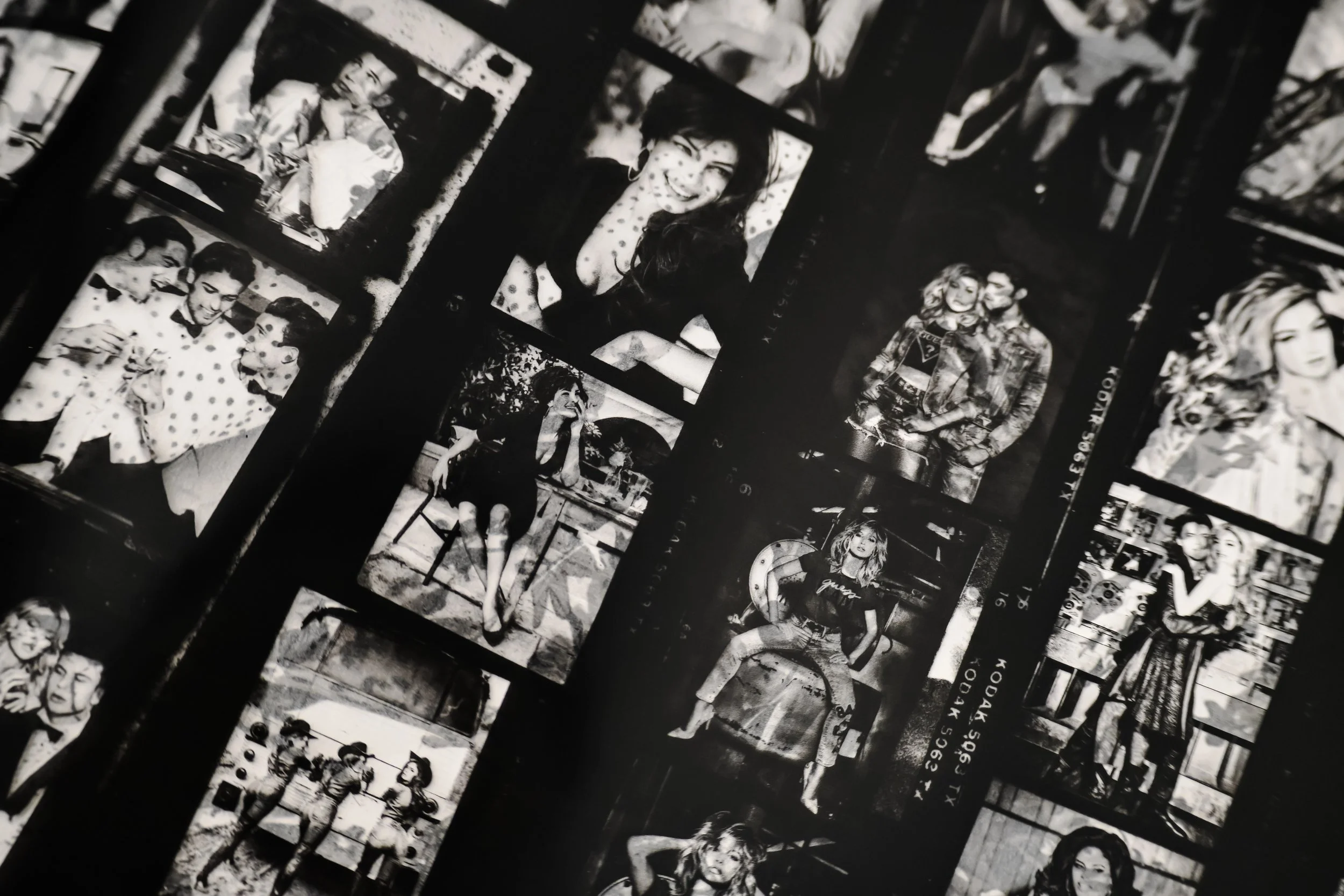 Award-winning casebound book with sleeve, printed for GUESS?