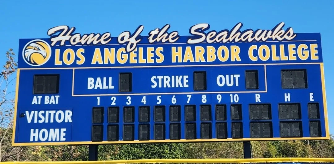 Sports graphics printed and installed by Lithographix