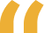 Two gold quotation marks on a black background.