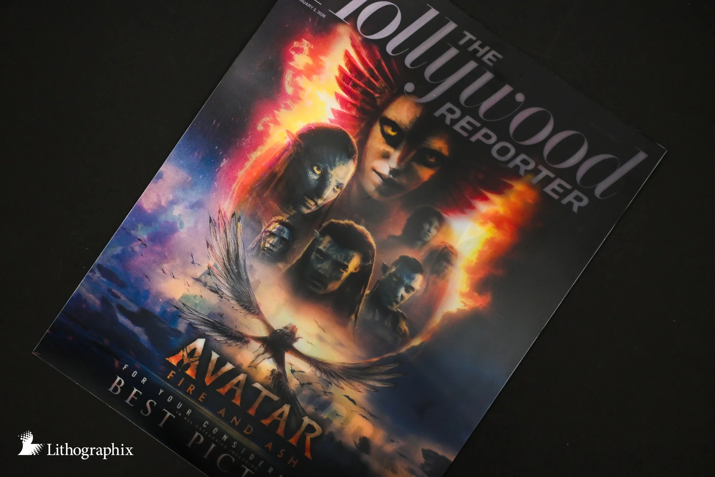 Limited edition lenticular cover for The Hollywood Reporter featuring the new Avatar film