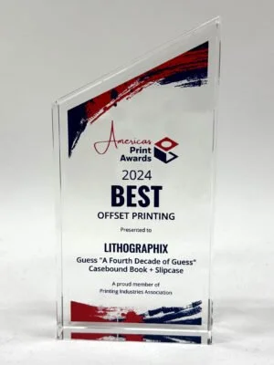 Best Offset Printing by the American Print Awards 2024