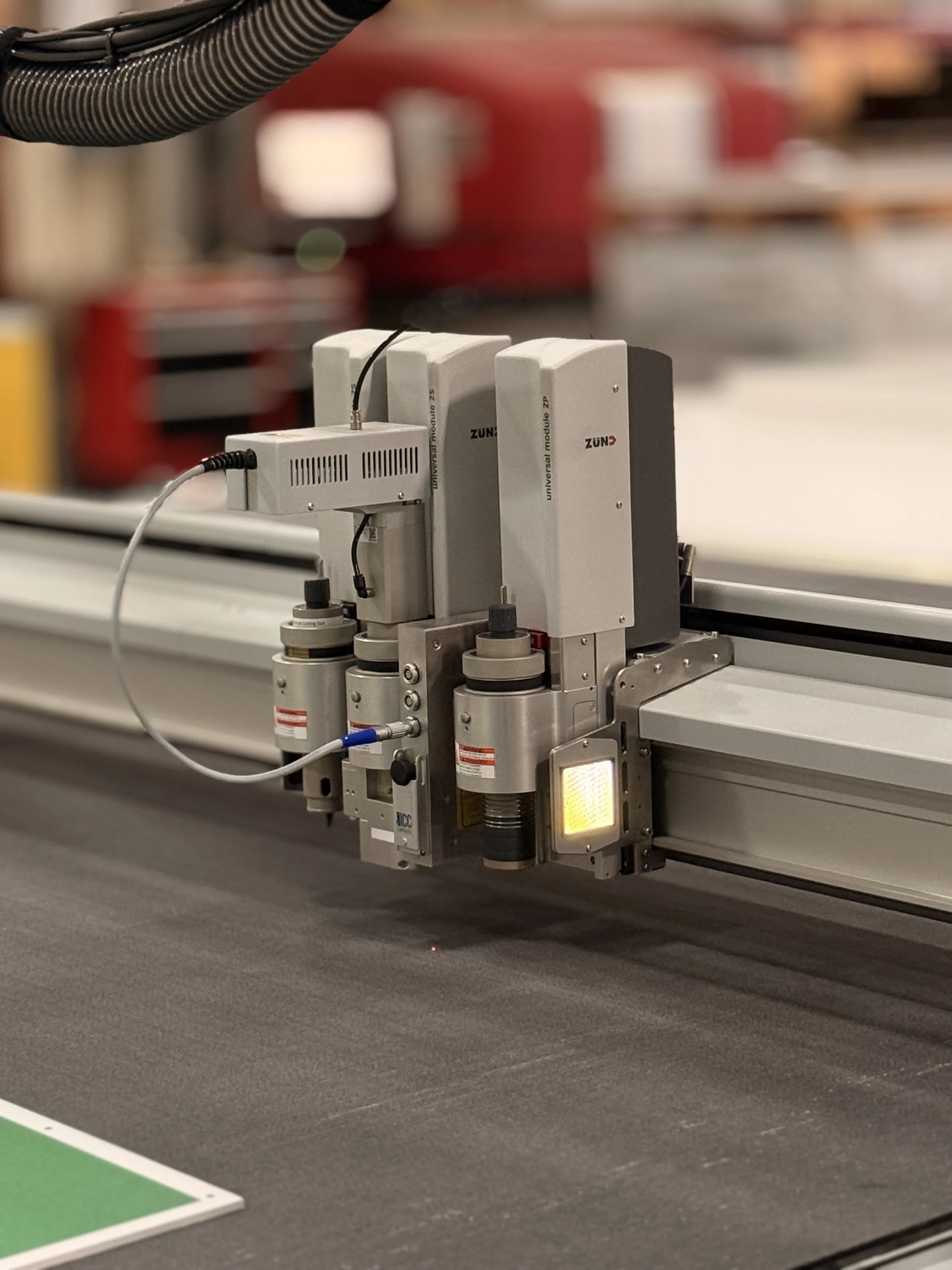 Zund digital cutter