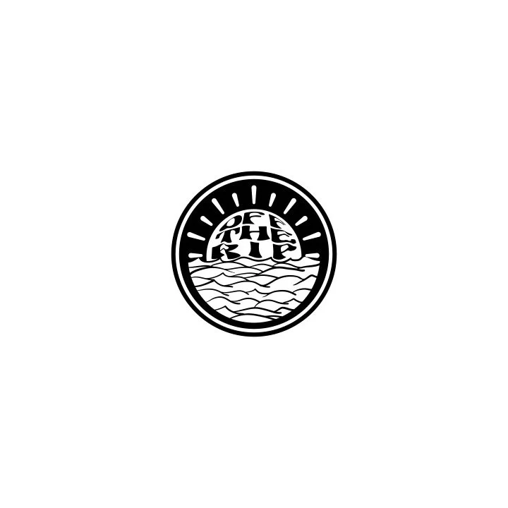 A circular logo with the words "Of the Sea" and illustrations of waves and a lighthouse.