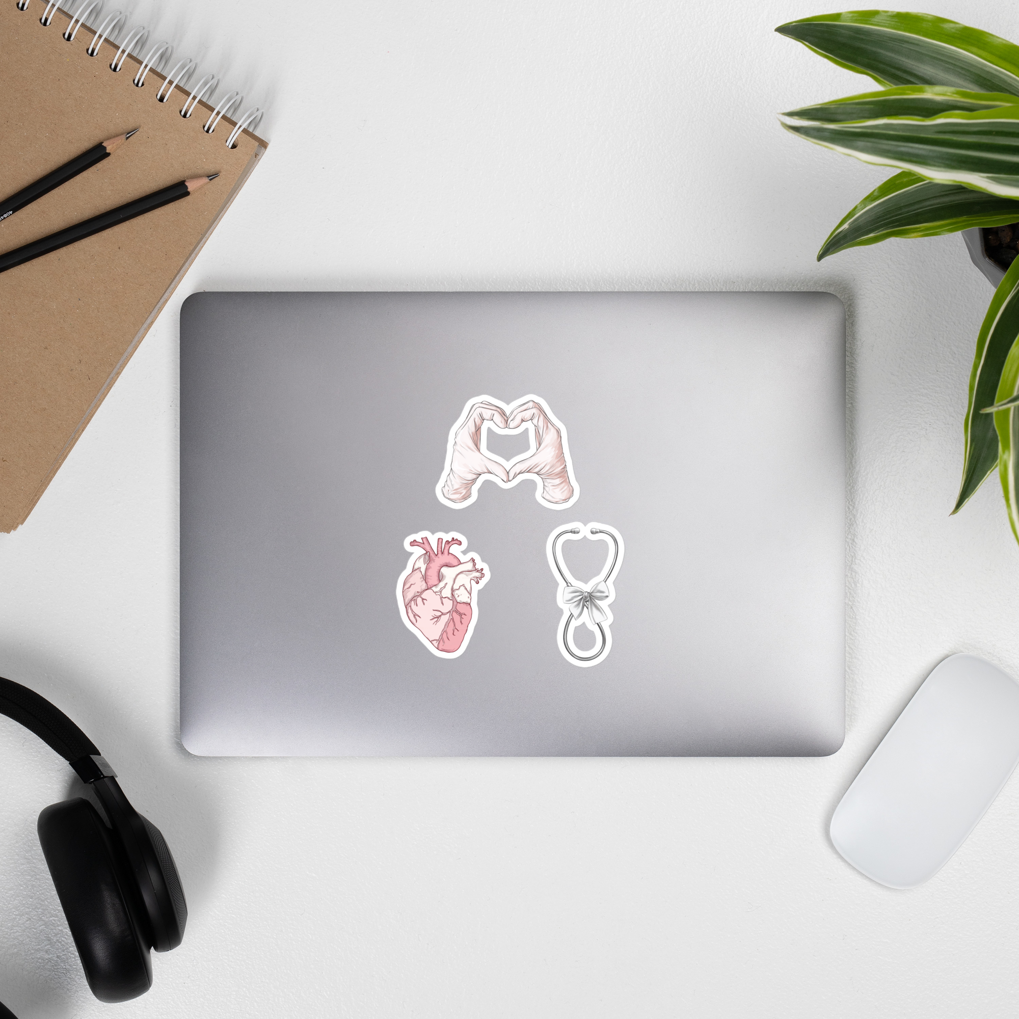 Women in Healthcare Sticker Set