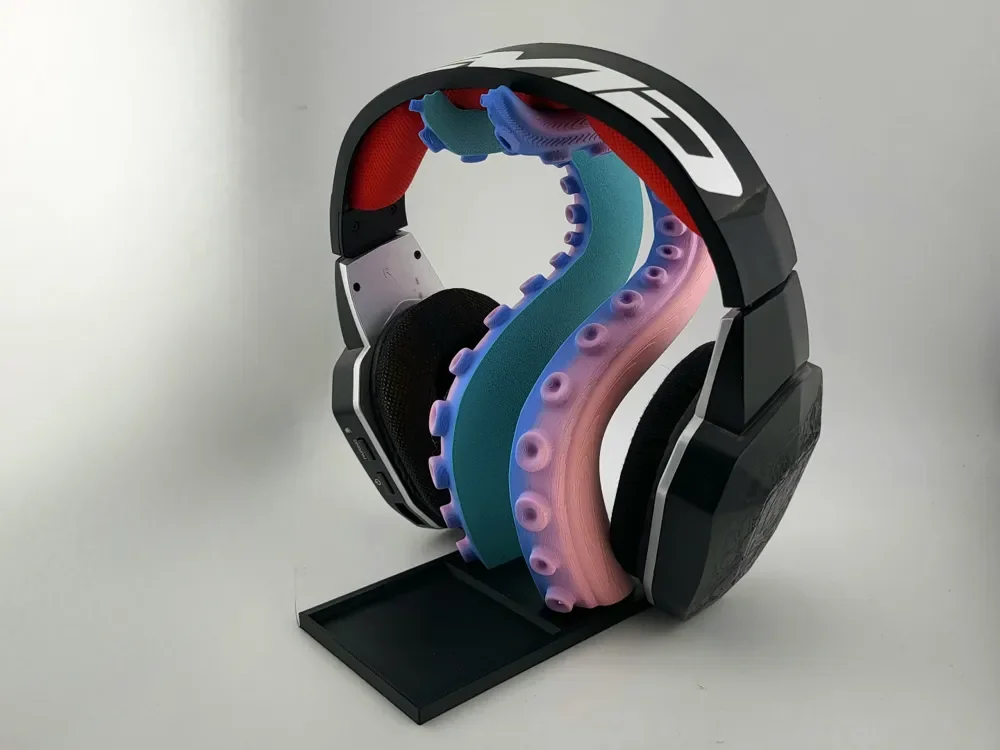 Tentacle headphone stand holder