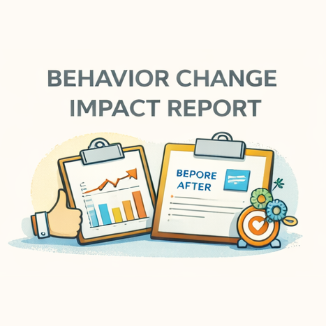 This report is built to measure whether training is leading to meaningful behavior change on the job. It helps connect learning to observable actions, coaching themes, and performance improvement over time. Its value is in showing whether a program i