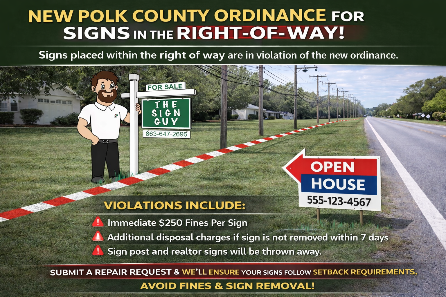 Polk County Commission Updates New Sign Ordinance
