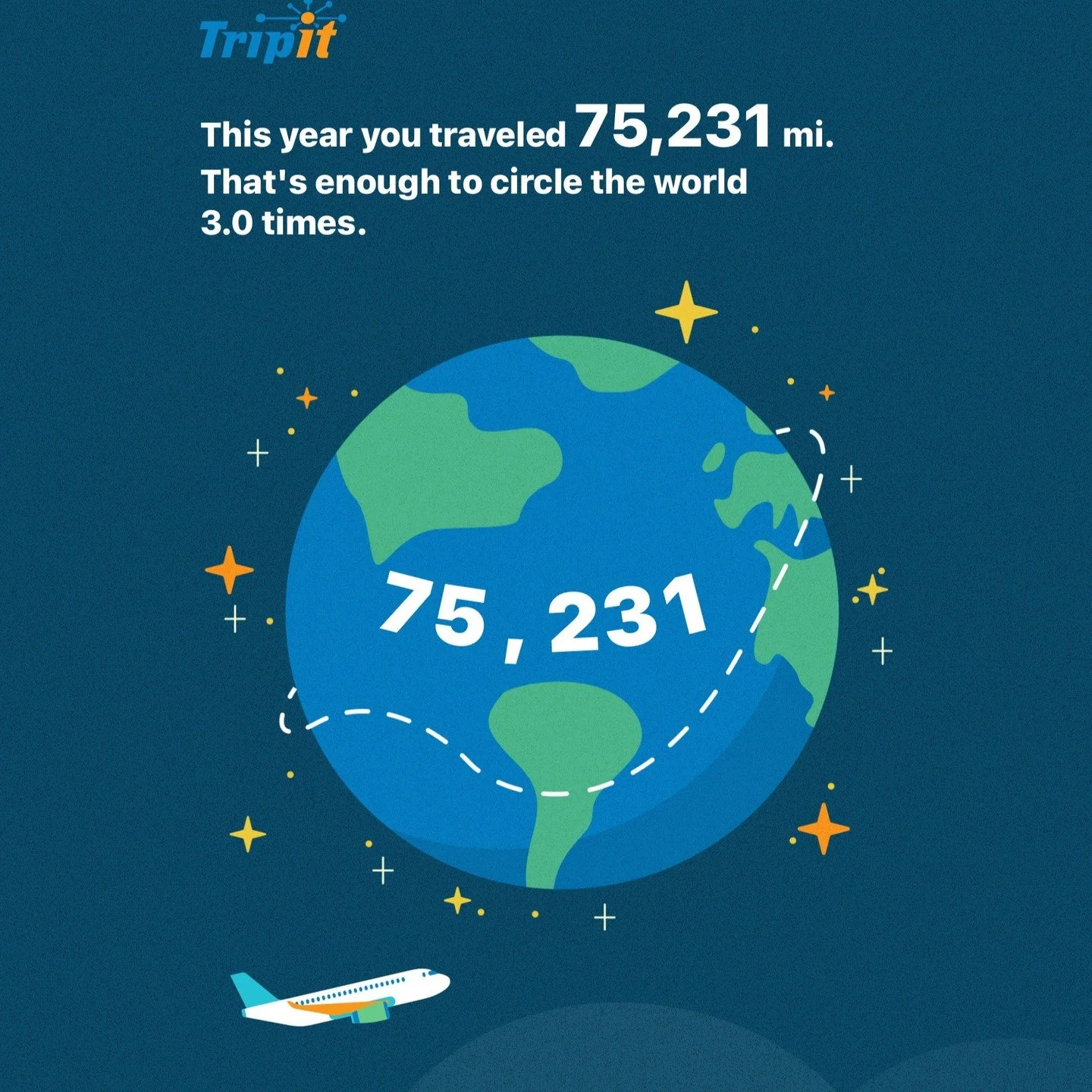 2025, you were wild. ✈️

75,231 miles.
10 countries.
42 cities.

From quick weekend getaways to long‑haul adventures, this year was packed with new places, new food, and a lot of time in the air. Grateful for the memories, the views out the airplane 