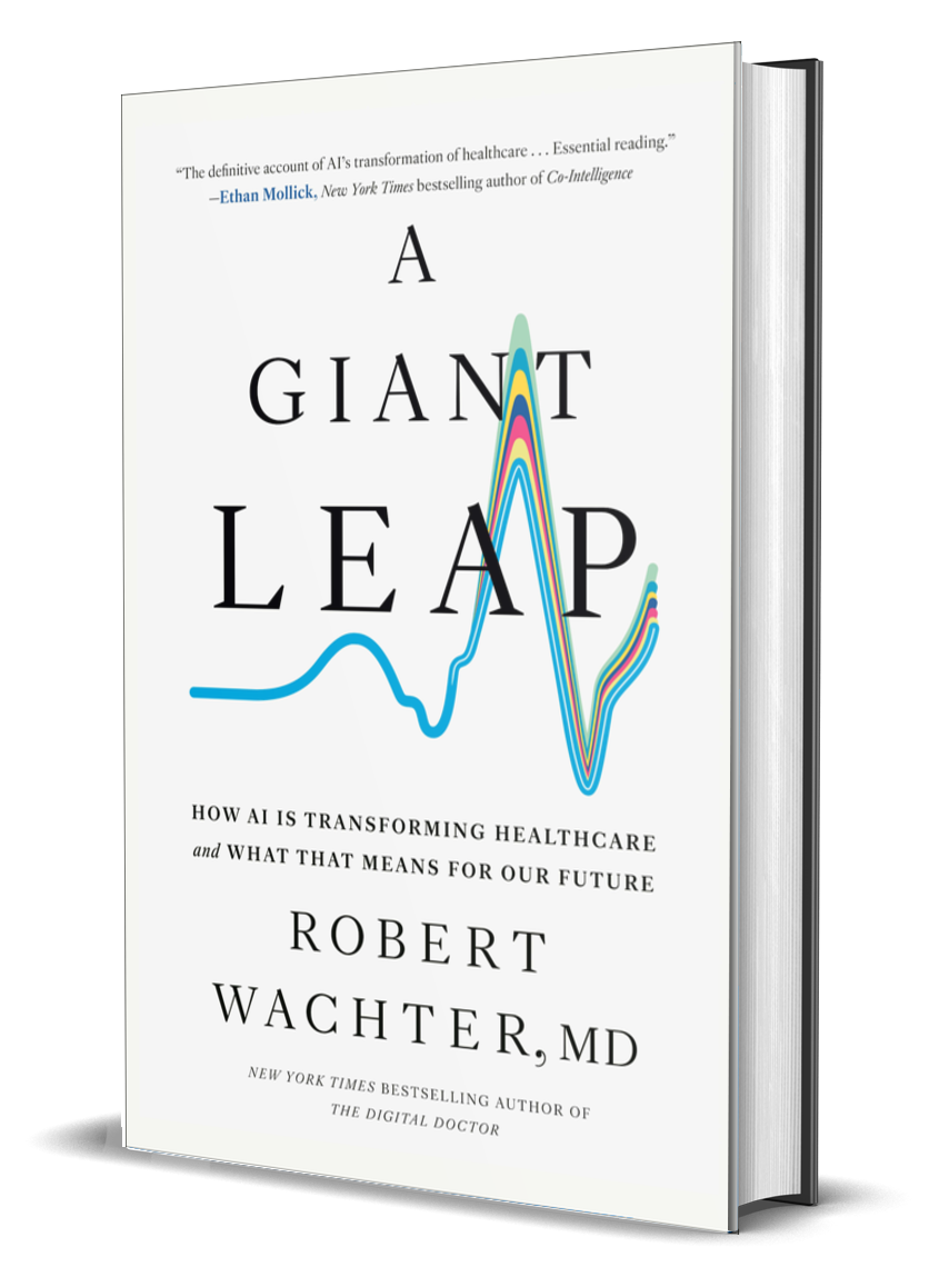 Book cover, A Giant Leap