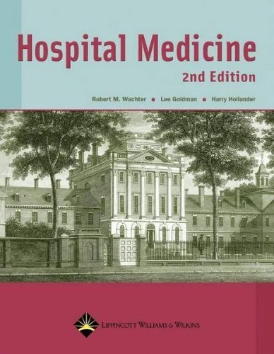 Book cover, Hospital Medicine