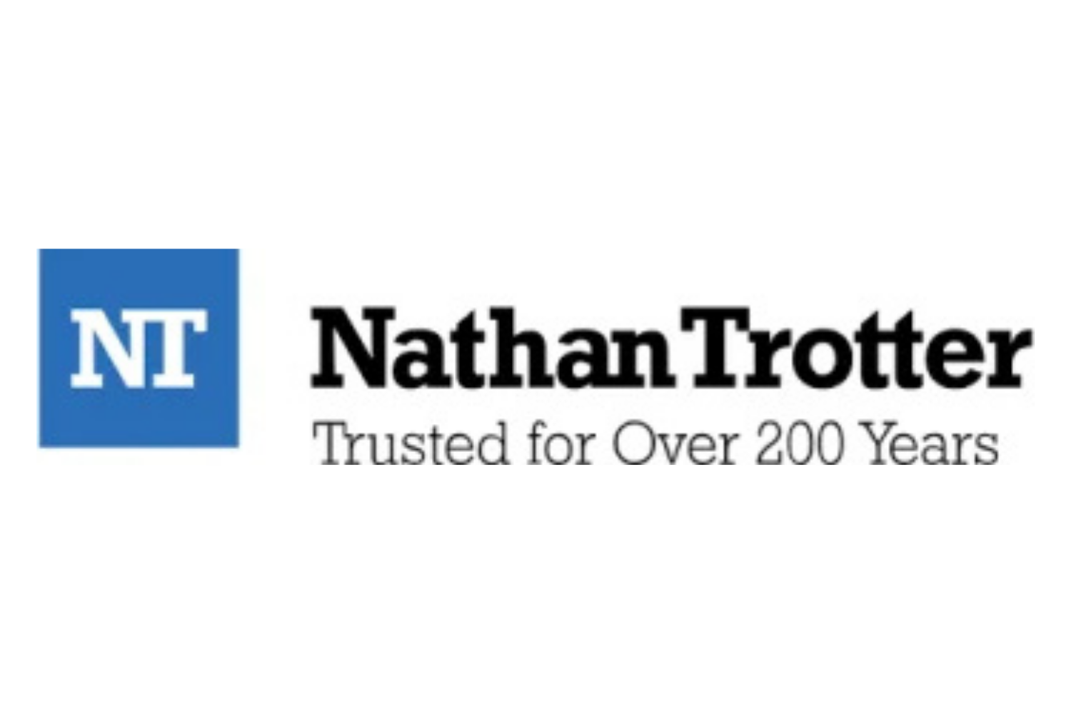 Logo of Nathan Trotter with motto 'Trusted for Over 200 Years'.