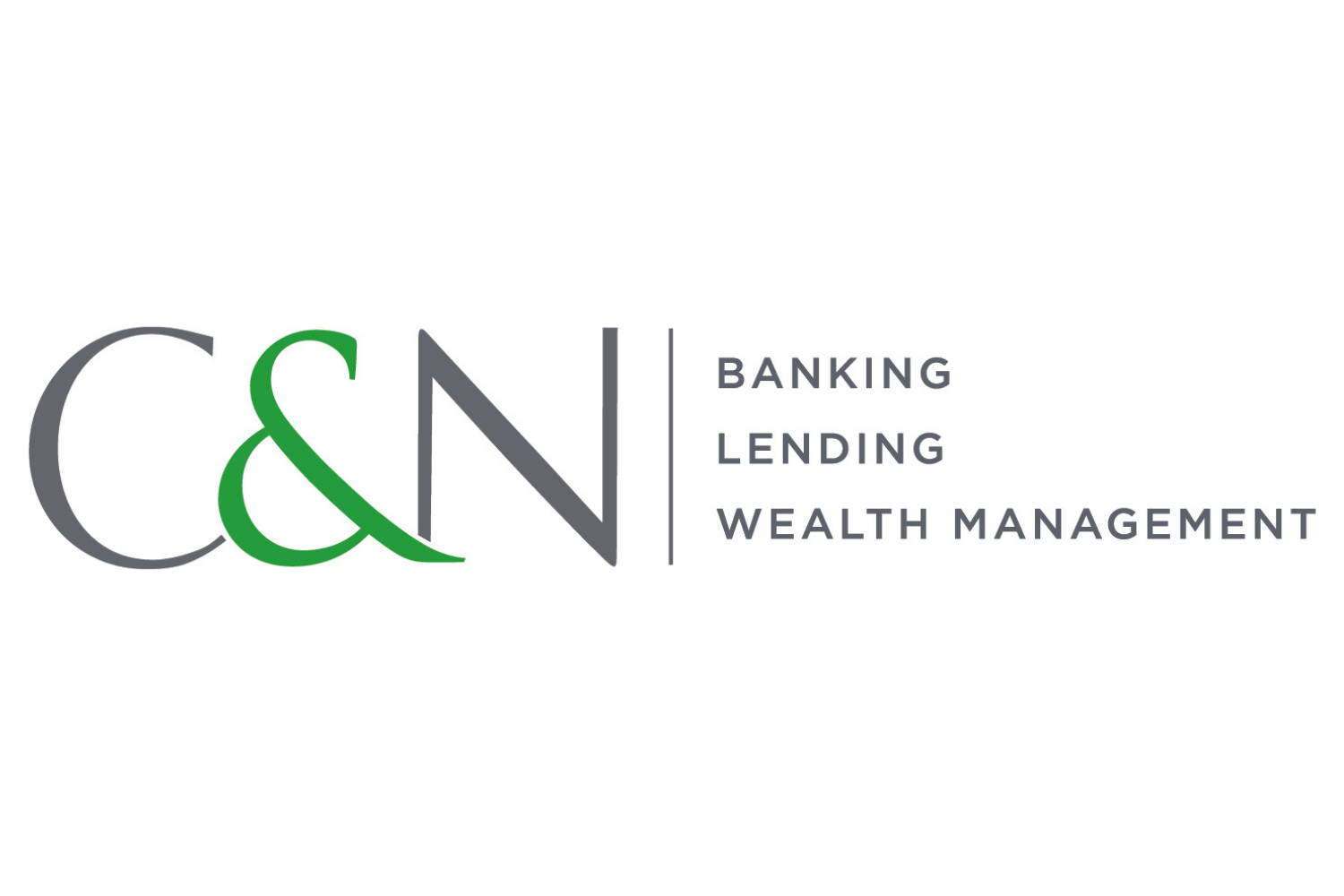 Logo of C&N with the words Banking, Lending, Wealth Management next to it.