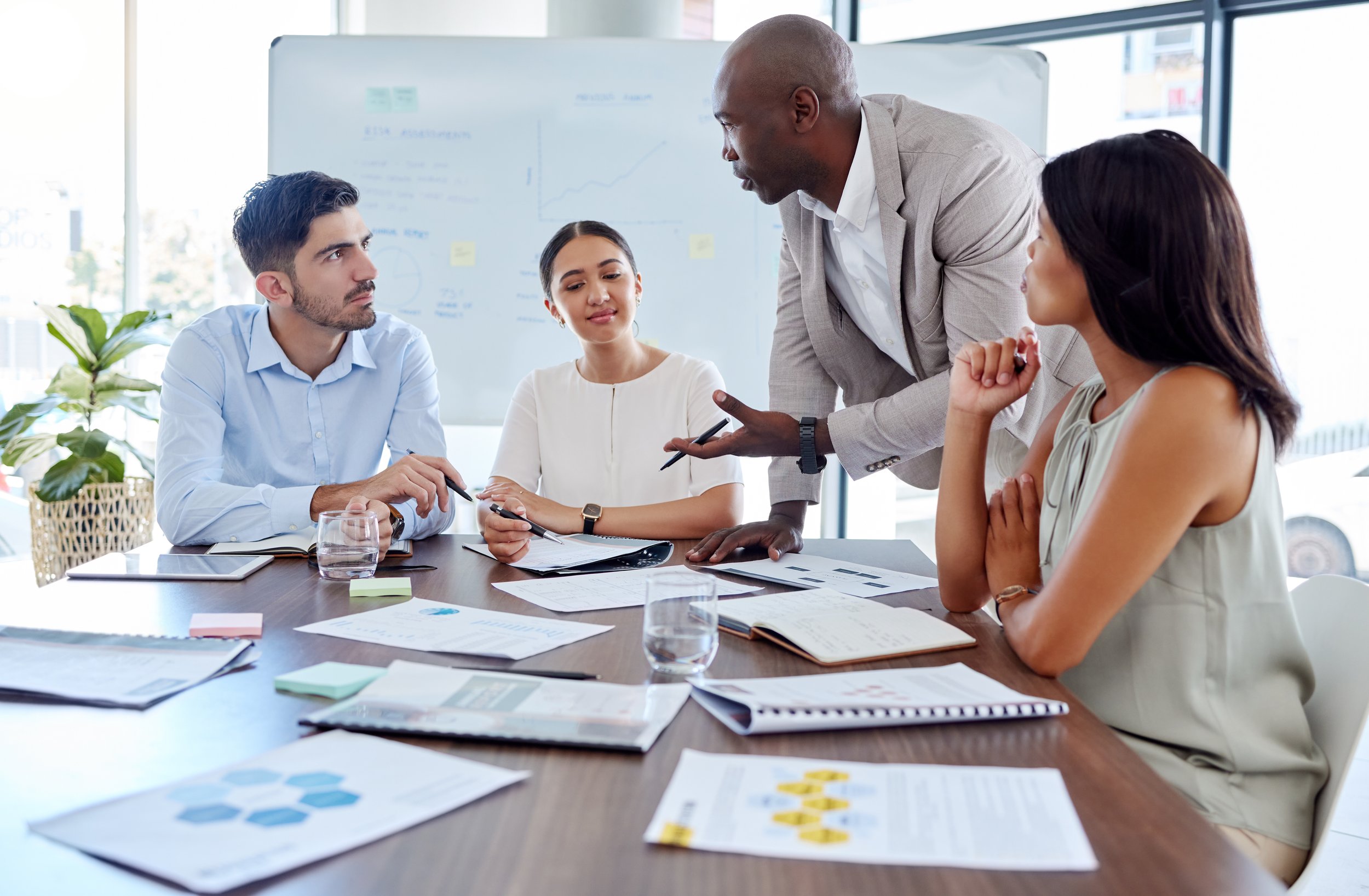 Team Meeting - Case Study - Establishing Operational Leadership