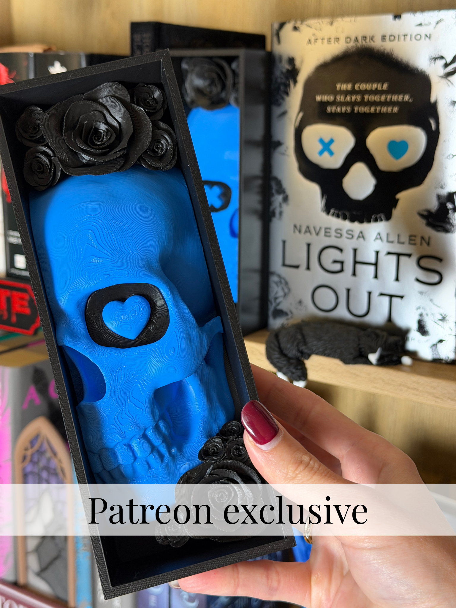 Skull BookNook "Herbi" 3.0