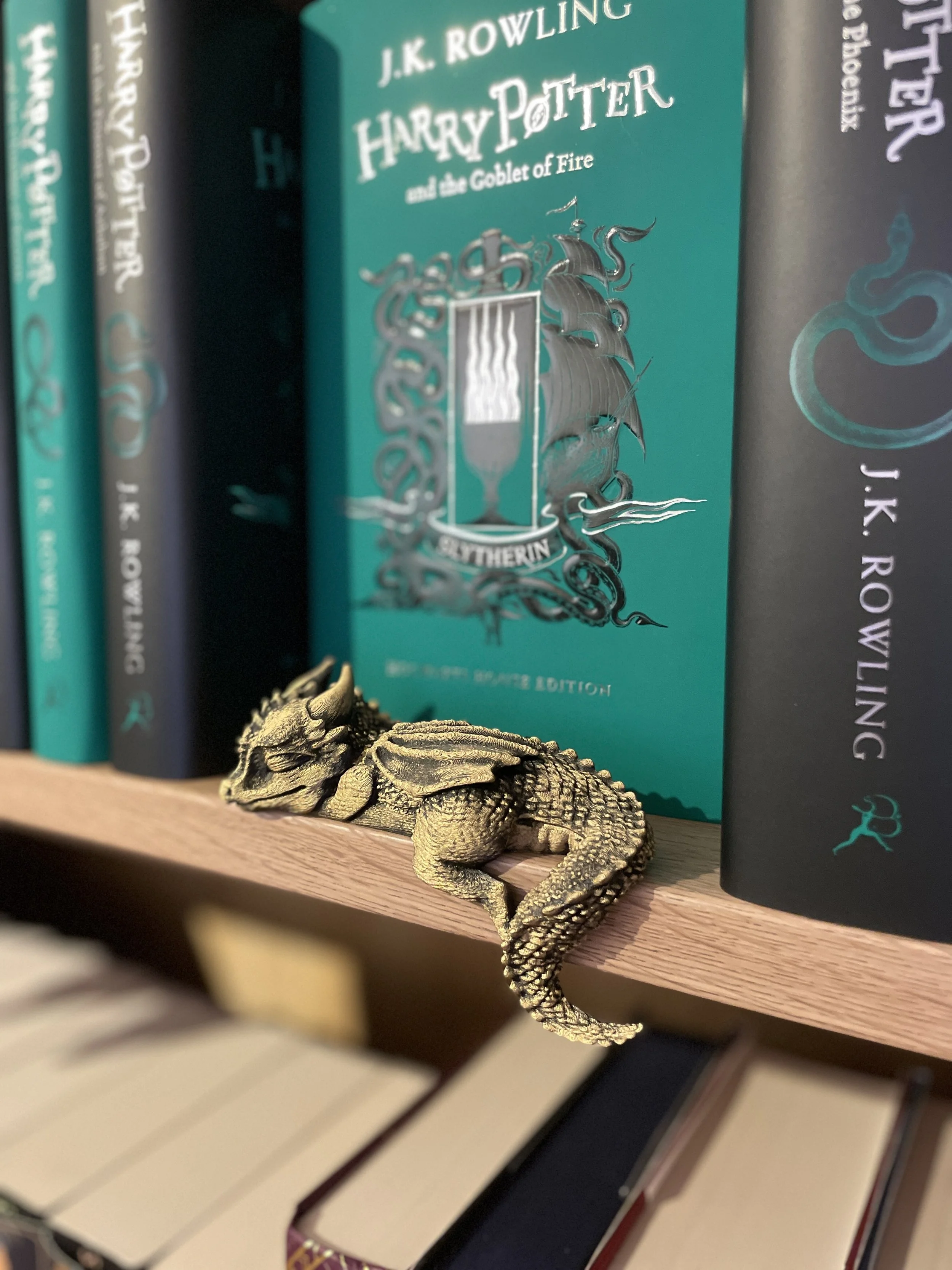 Sleeping Baby Dragon on the Shelf