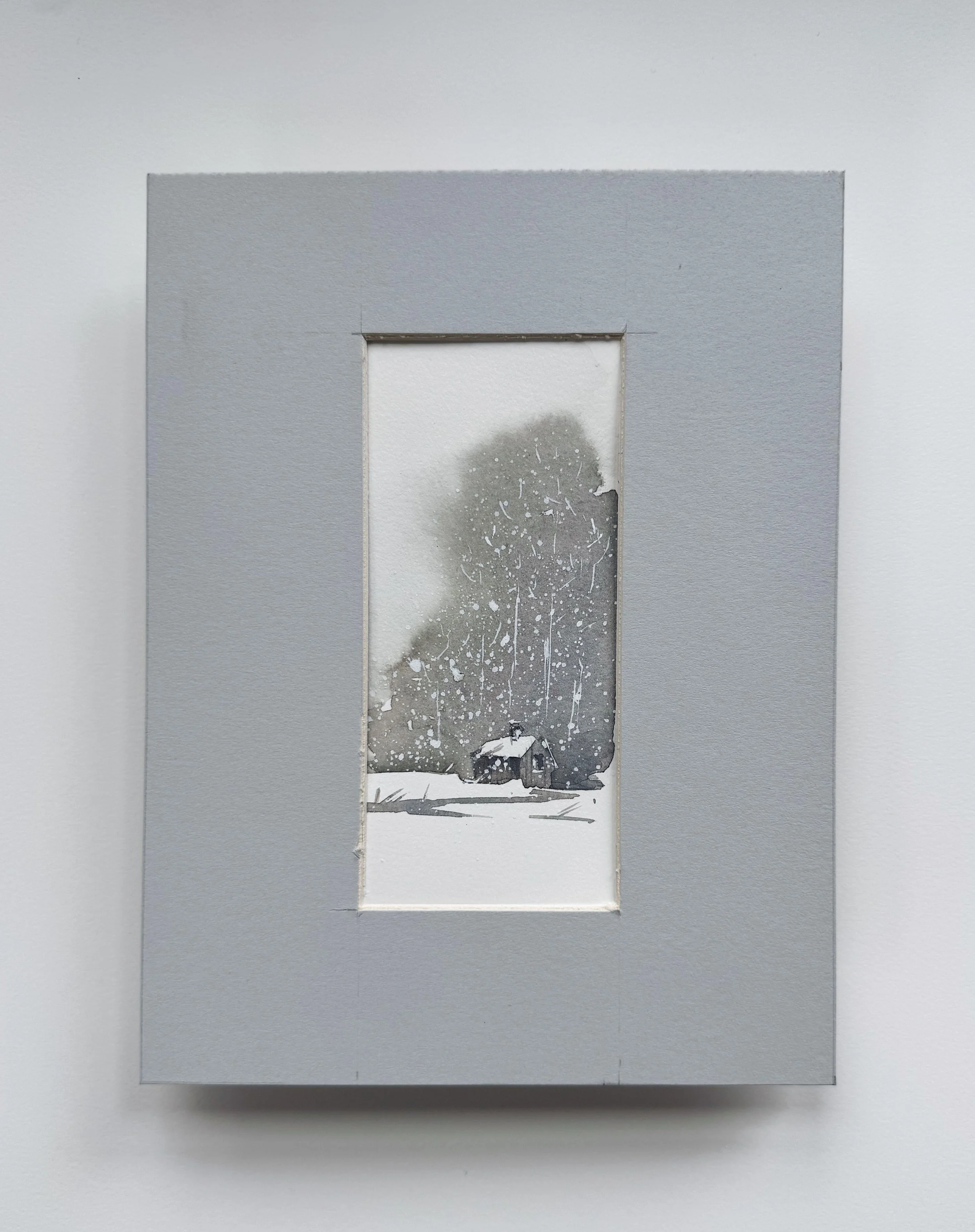 On the Edge of the Birch Grove