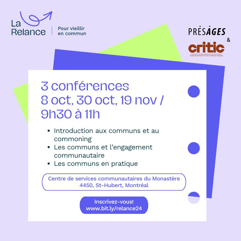 3 conférences pour (re)découvrir les communs