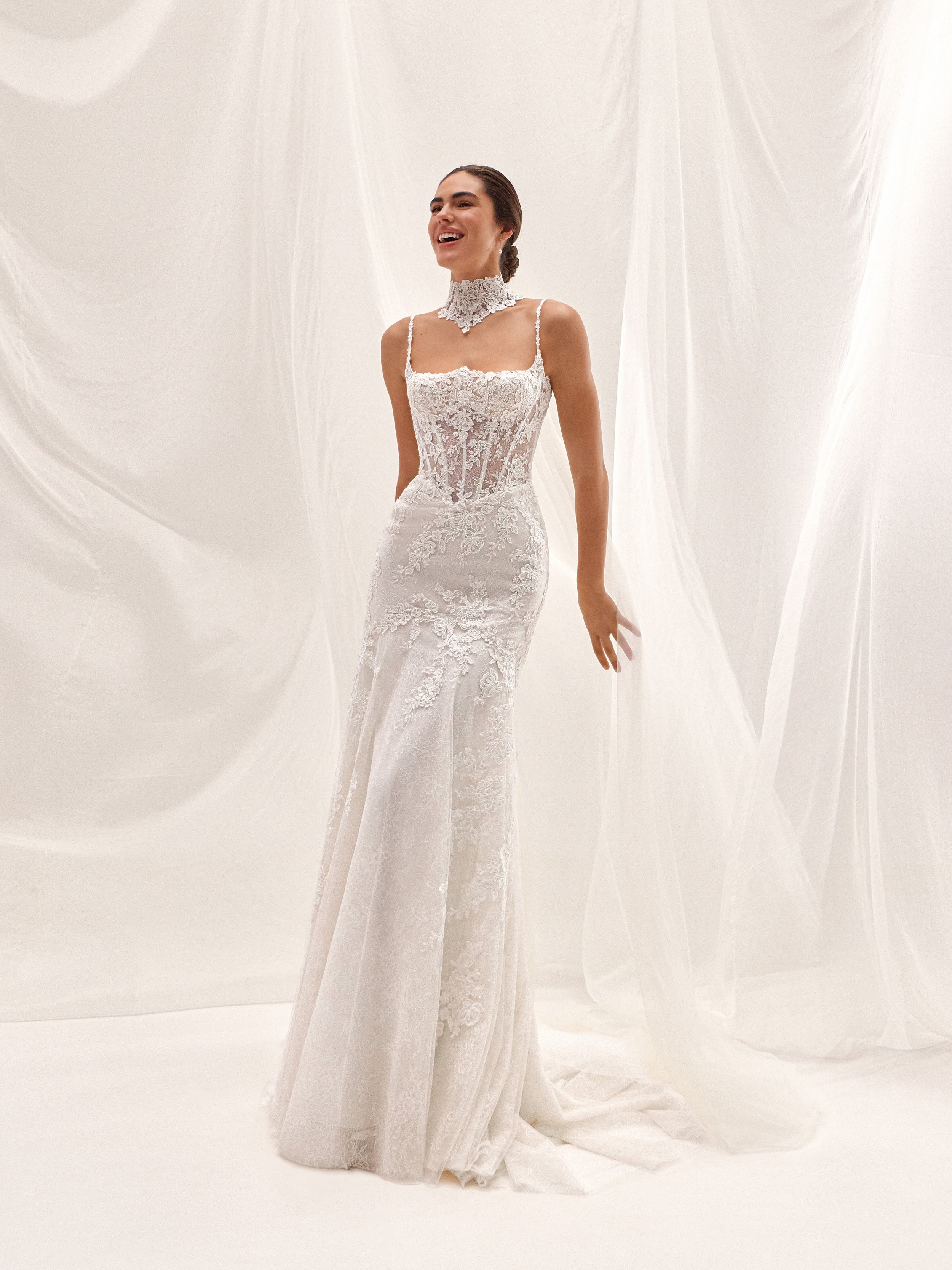 High Neck Wedding Dresses We're Loving Right Now