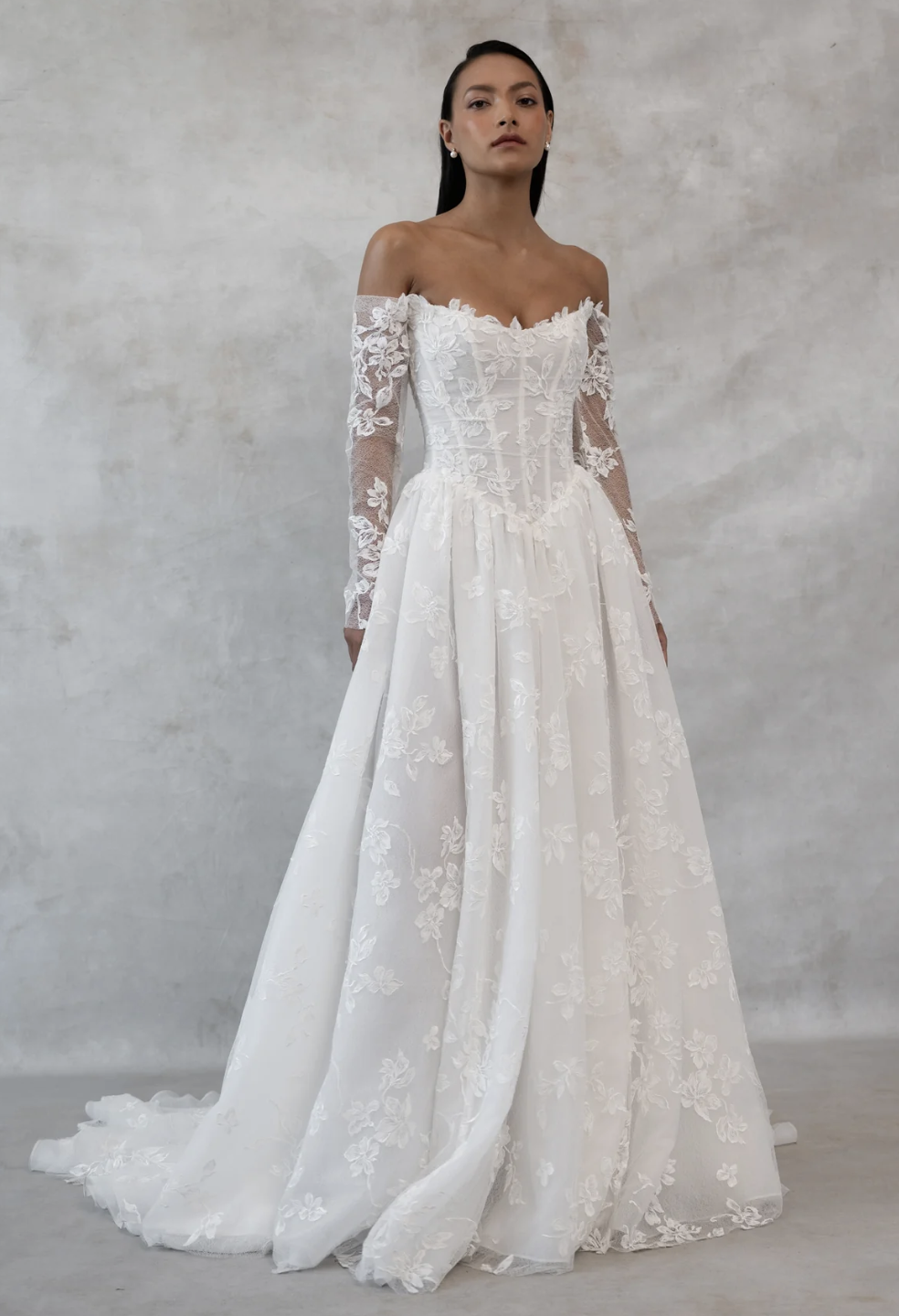 Effortless silhouettes, luxe fabrics, and timeless style for today's bride. Book your private appointment today.