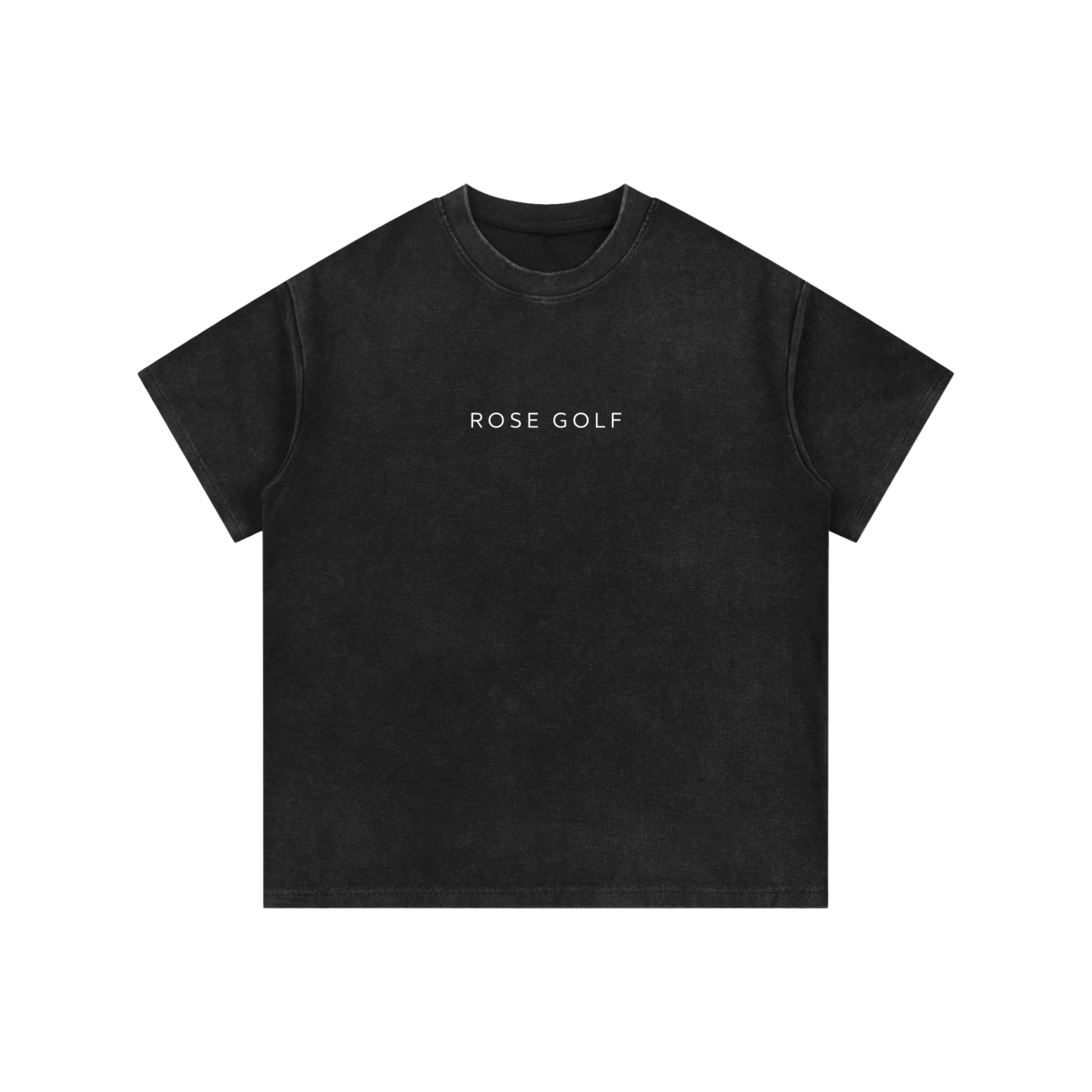 Fairway Tee Black front.png