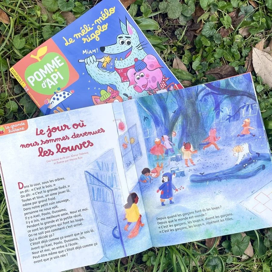 Pomi D'Api French magazine, 2024