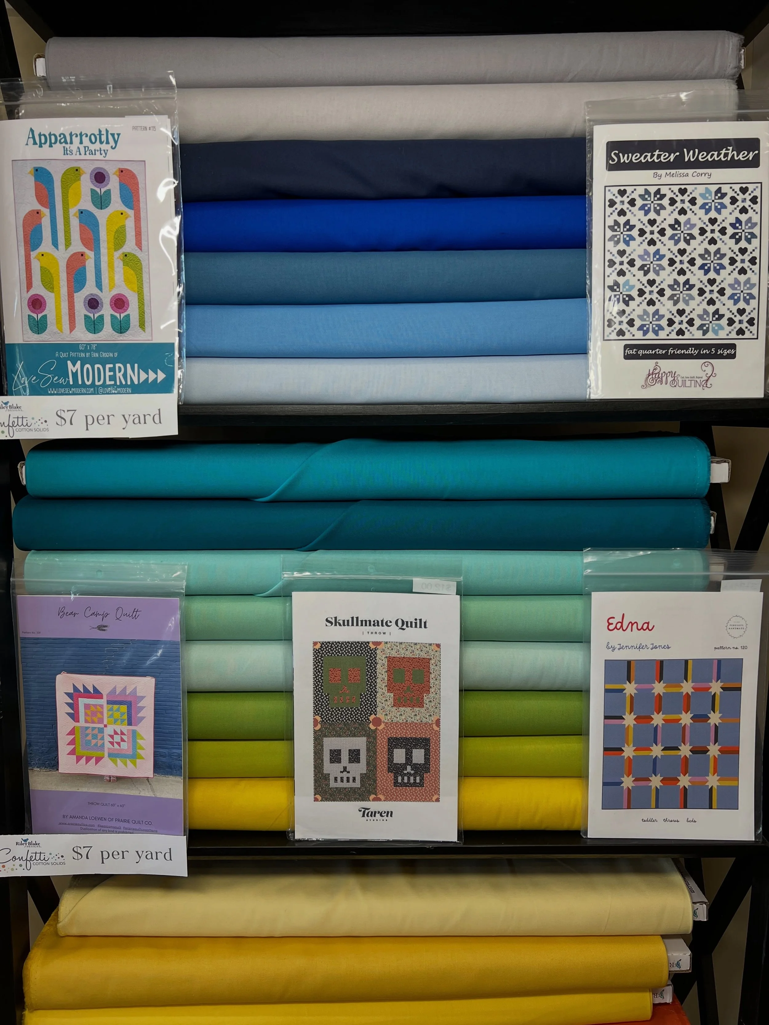 New quilt patterns are in stock! 😍 Which one are you choosing?