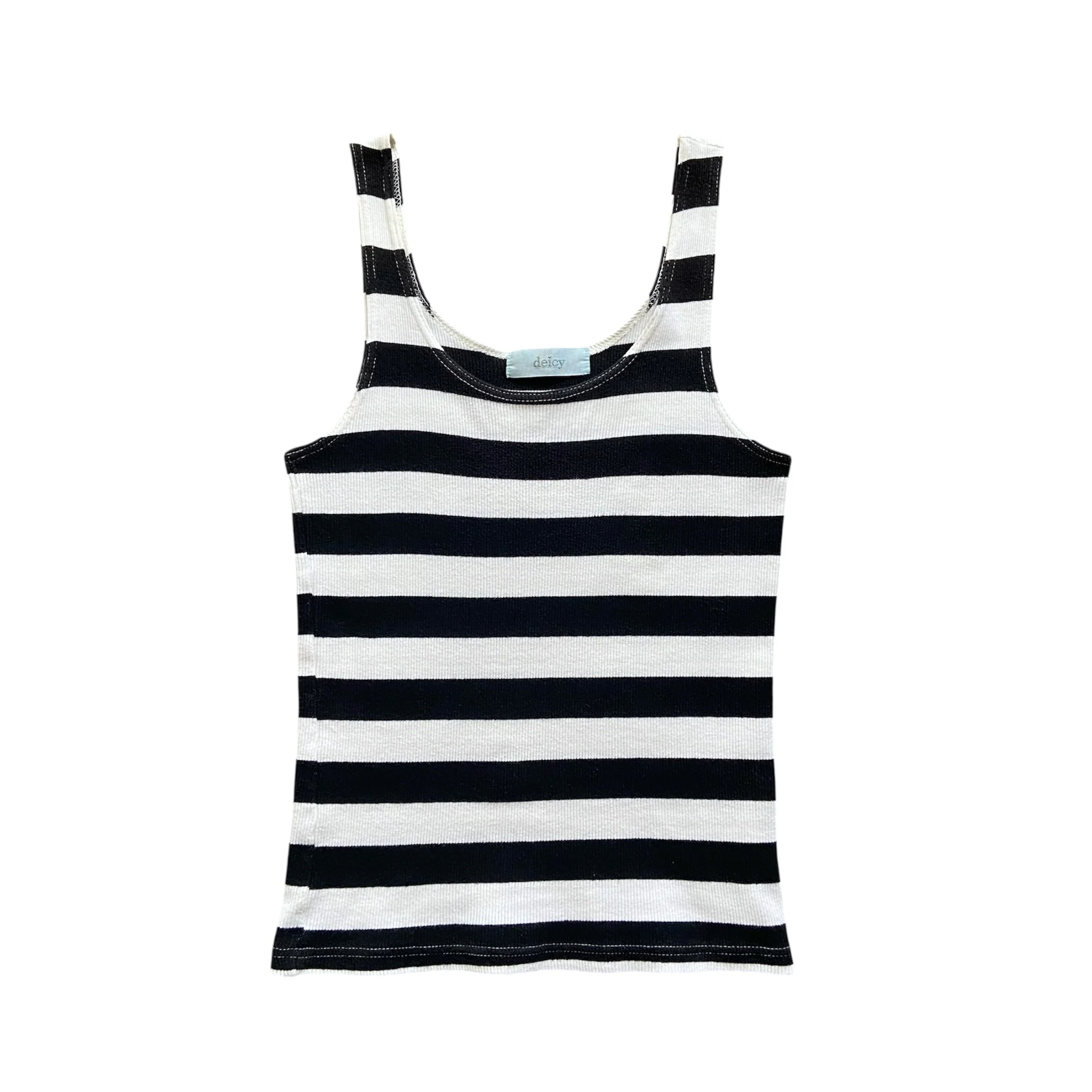 vintage Deicy ribbed striped tanktop