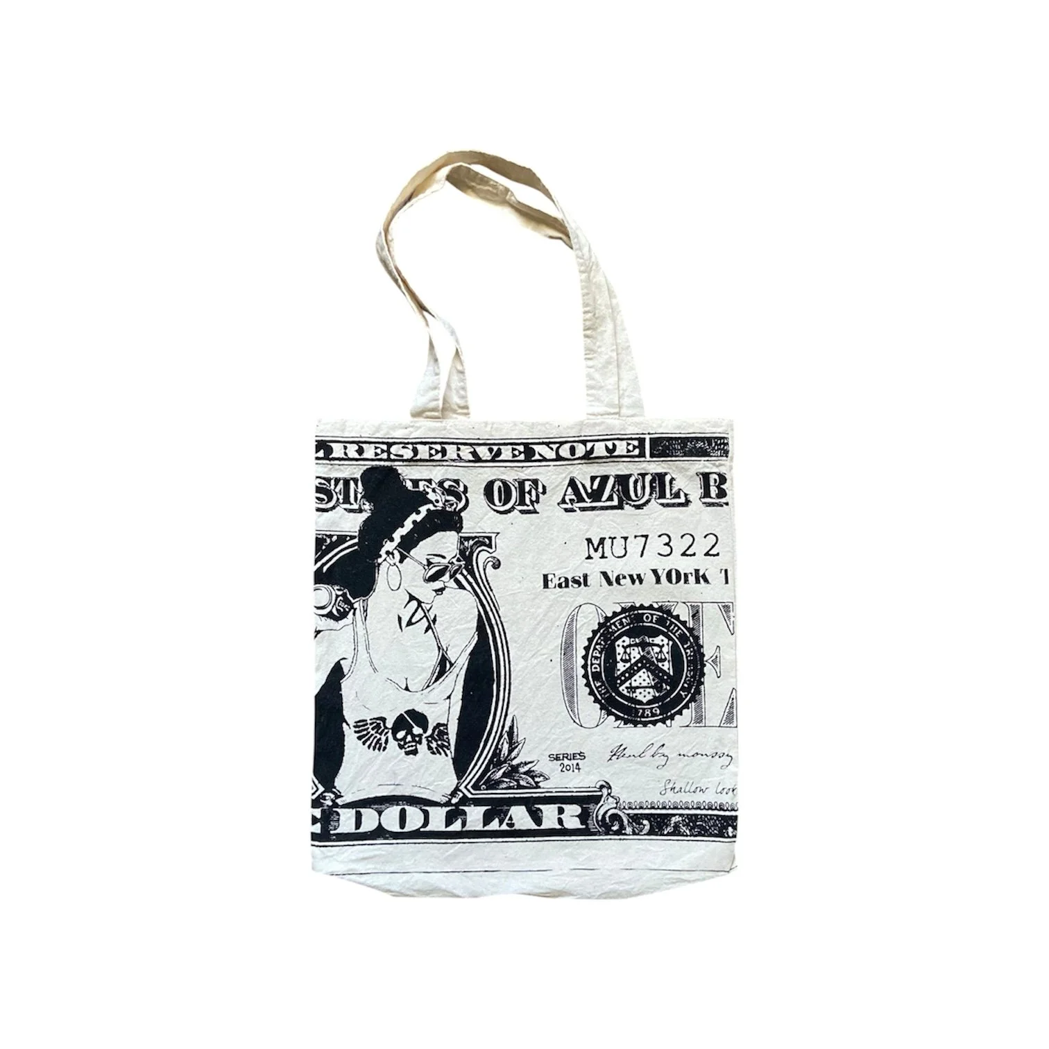 Azul by Moussy Indie New York Tote Bag