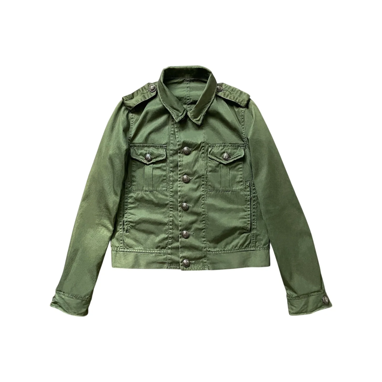 Japanese Brand "Jet Blue" military button up