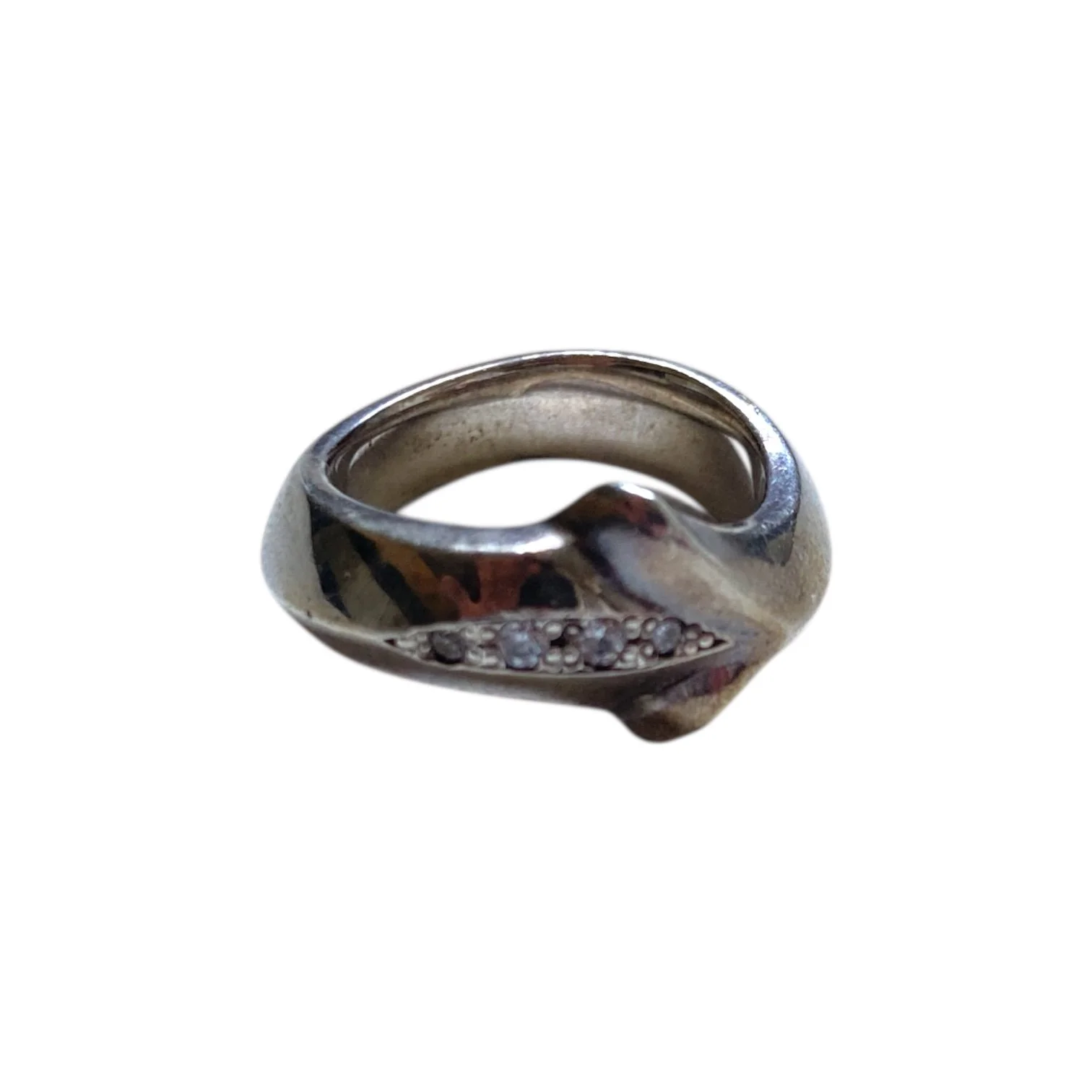 Japanese Brand .925 silver baroque ring
