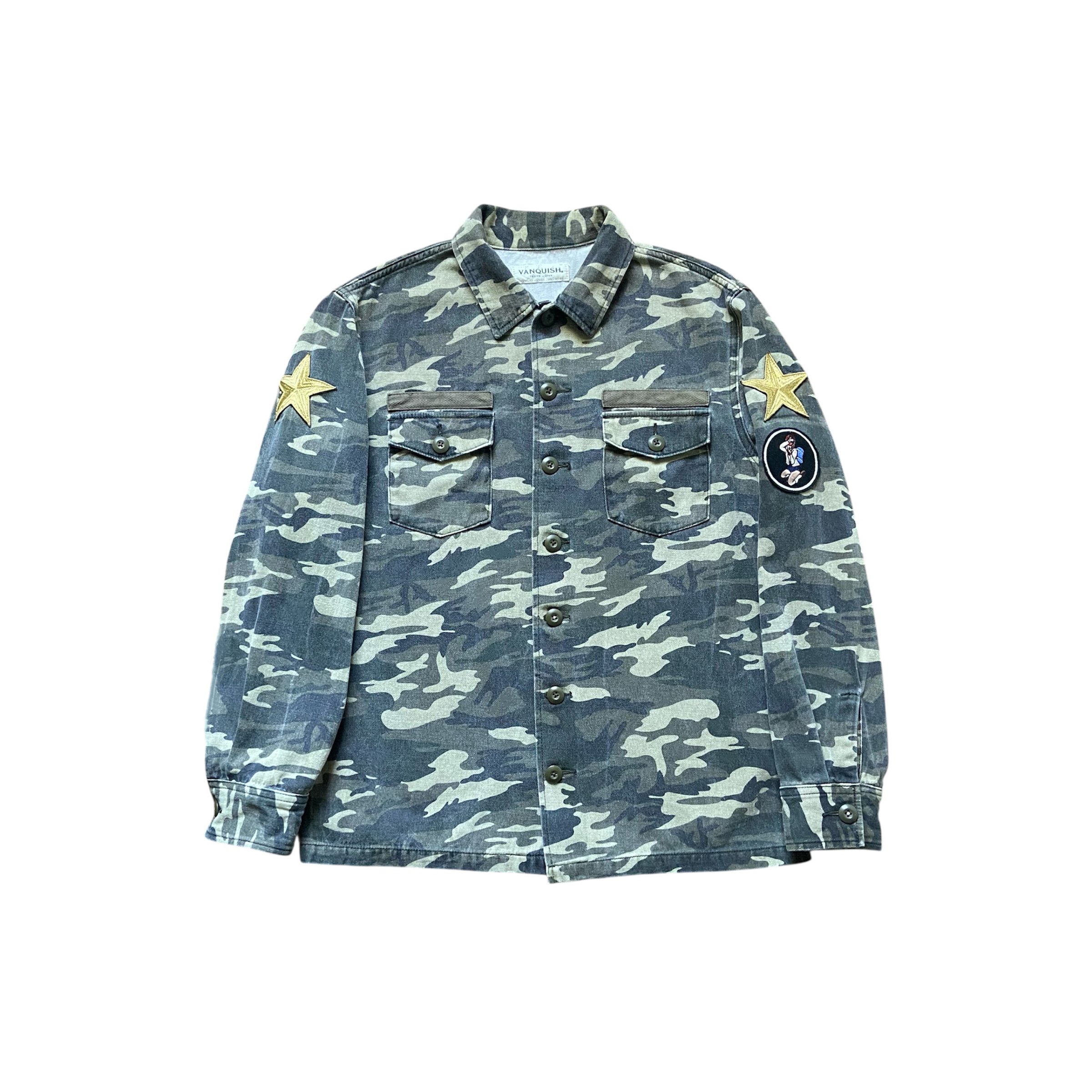 VANQUISH "General" Camouflage Shirt