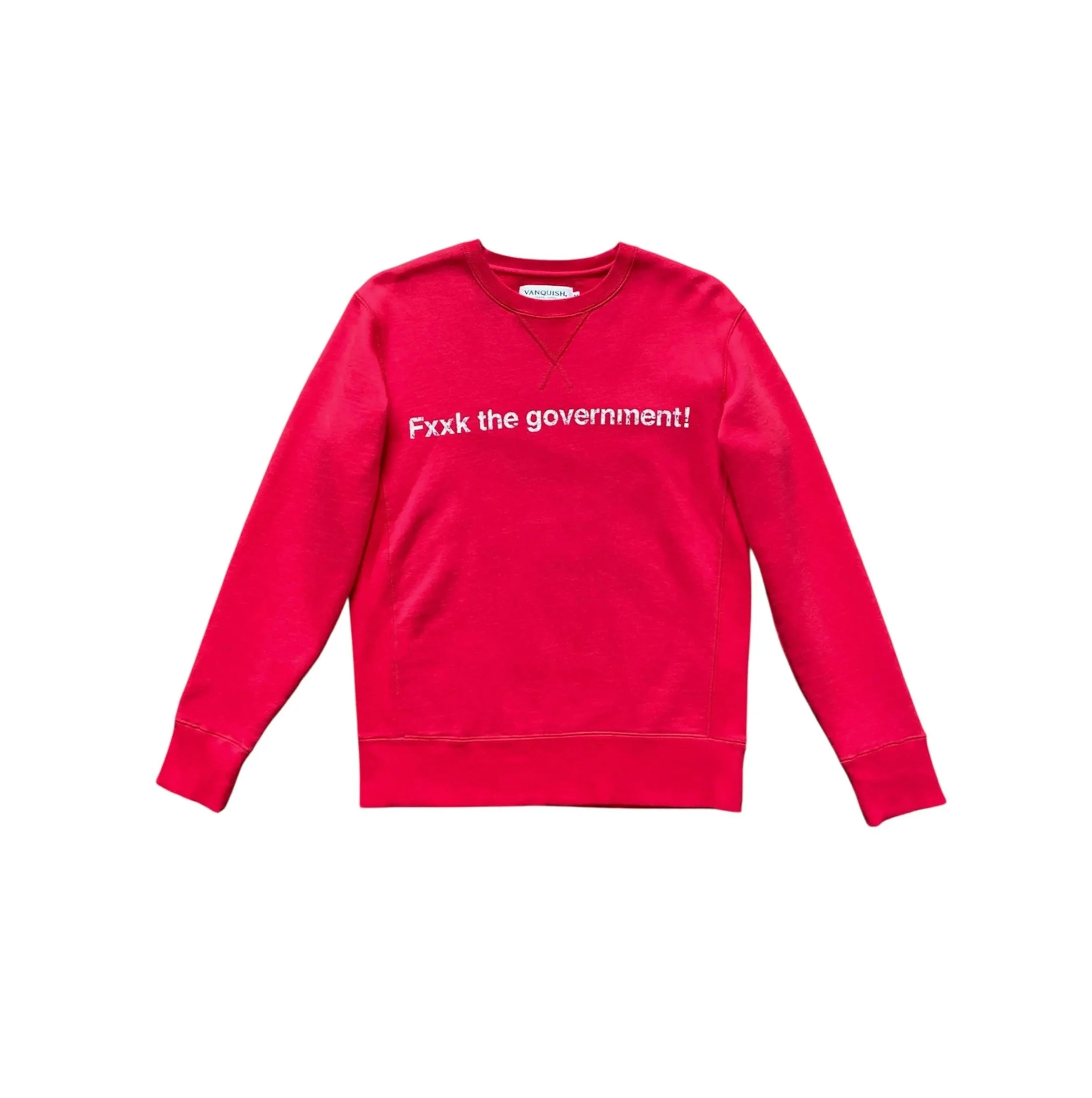VANQUISH "F*ck the Government" Crewneck