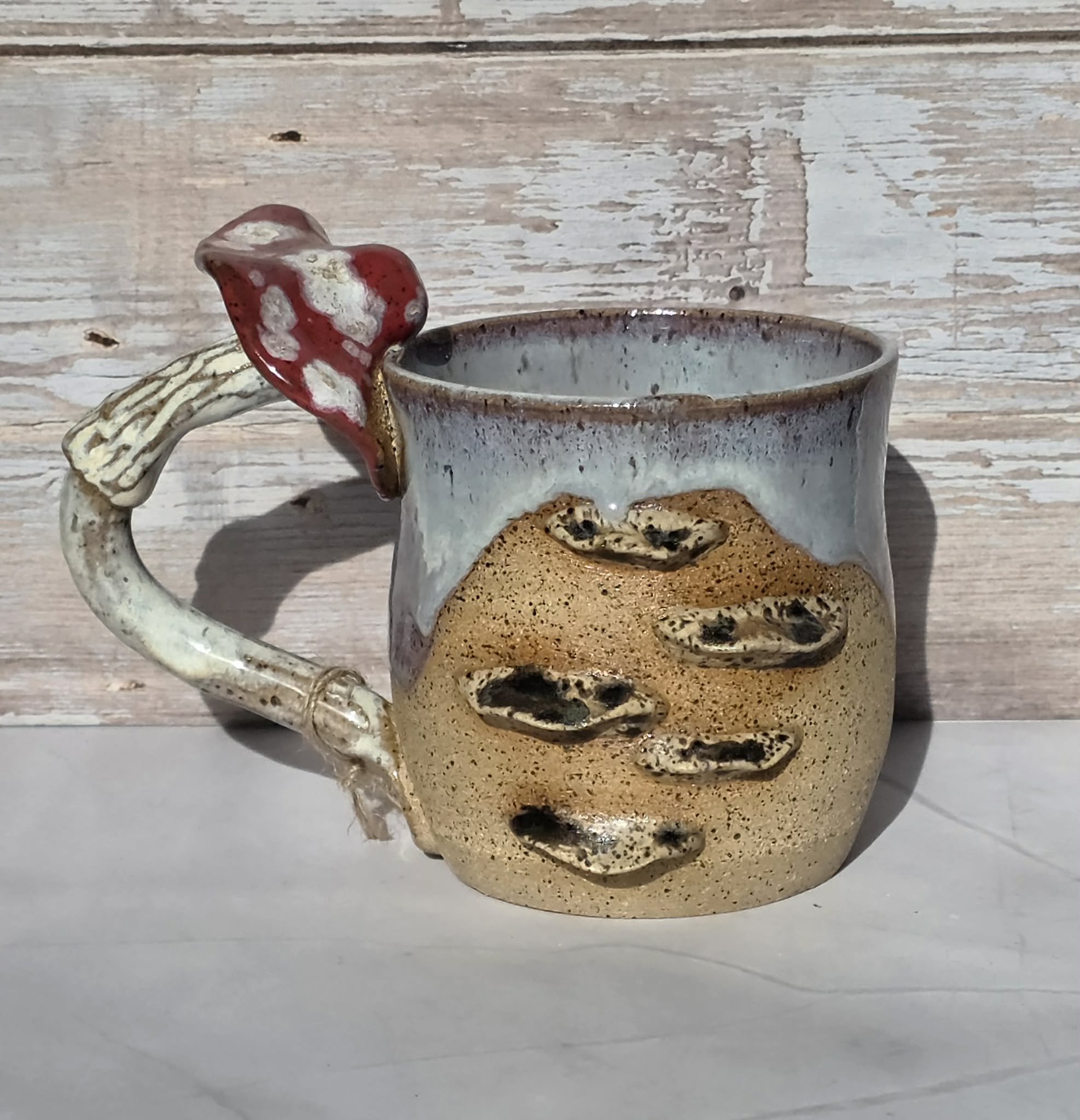 Mushroom Mug, Lavender
