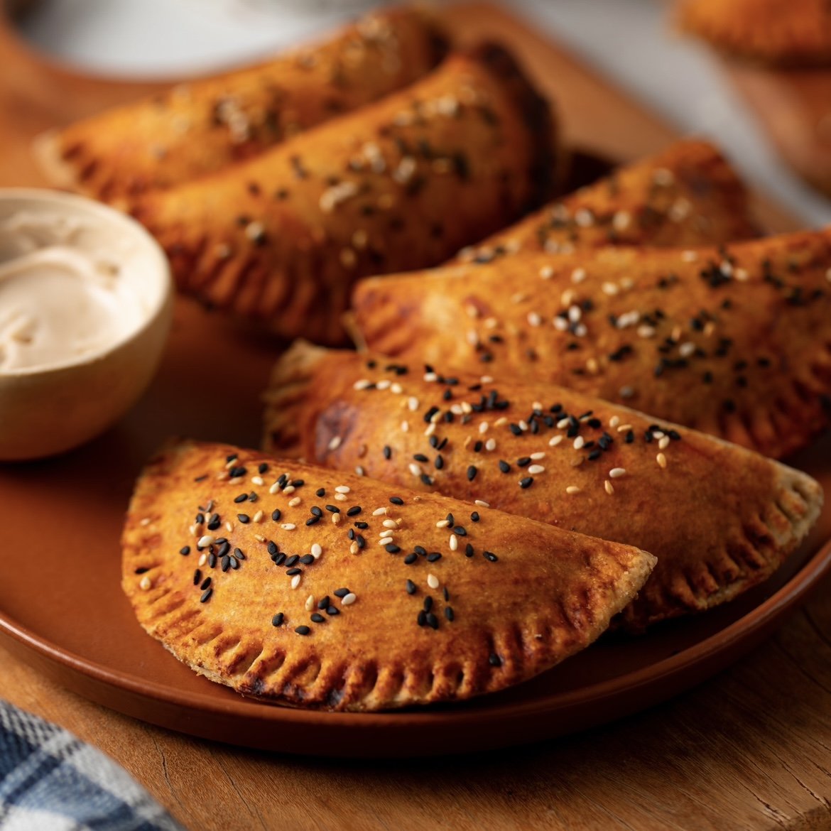 Pastel de Forno com Cebola Caramelizada