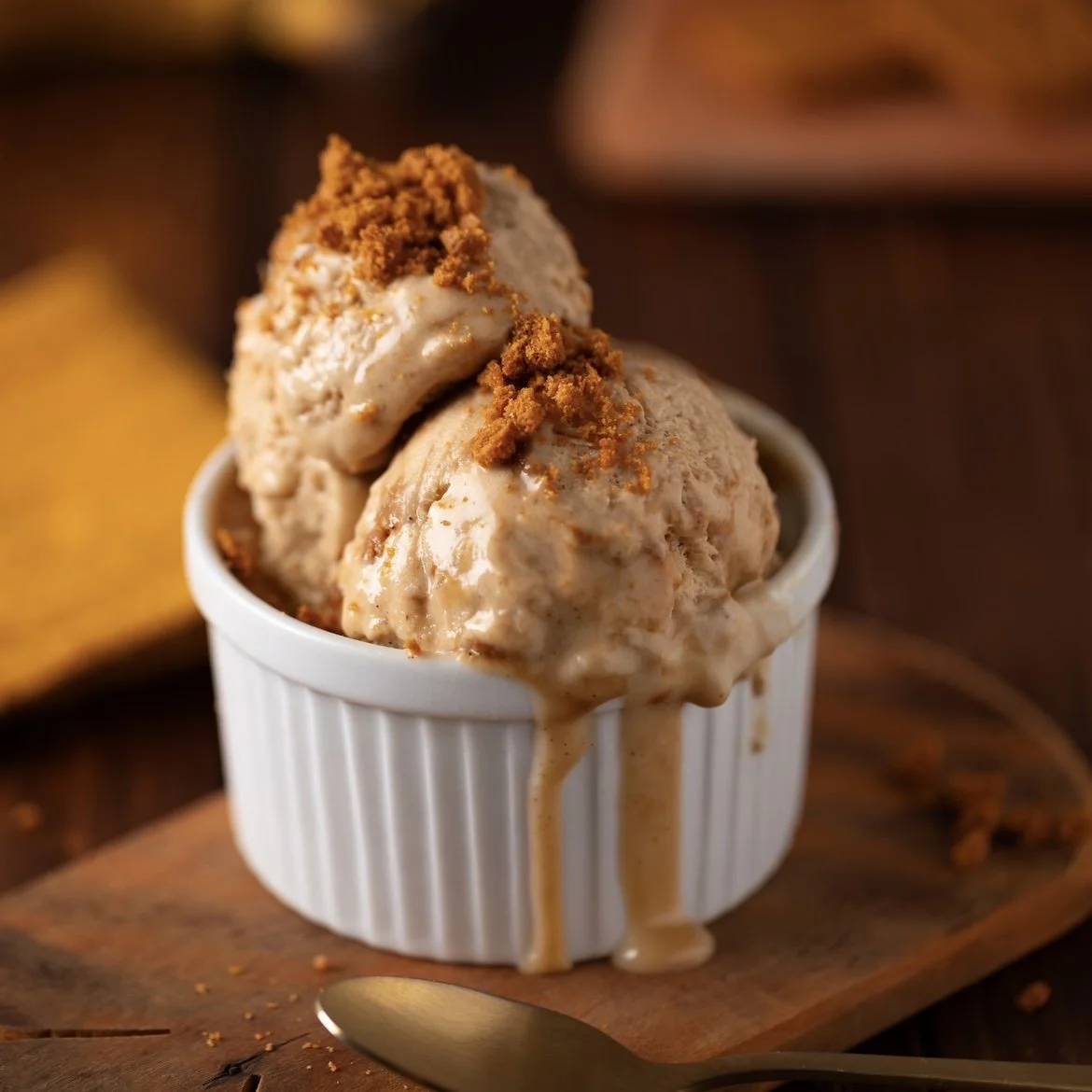 Sorvete de Banoffee Vegano