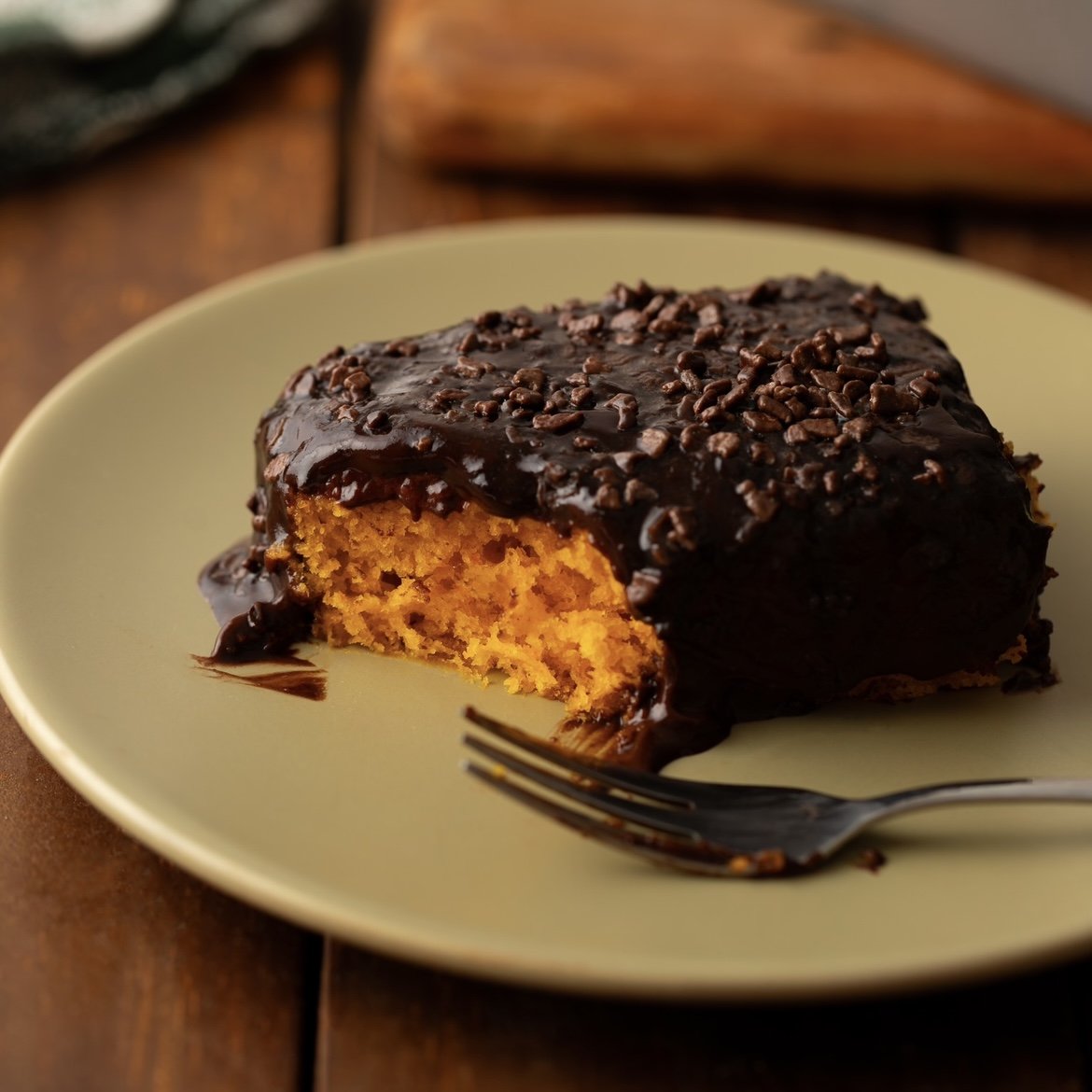 Bolo de Cenoura Vegano