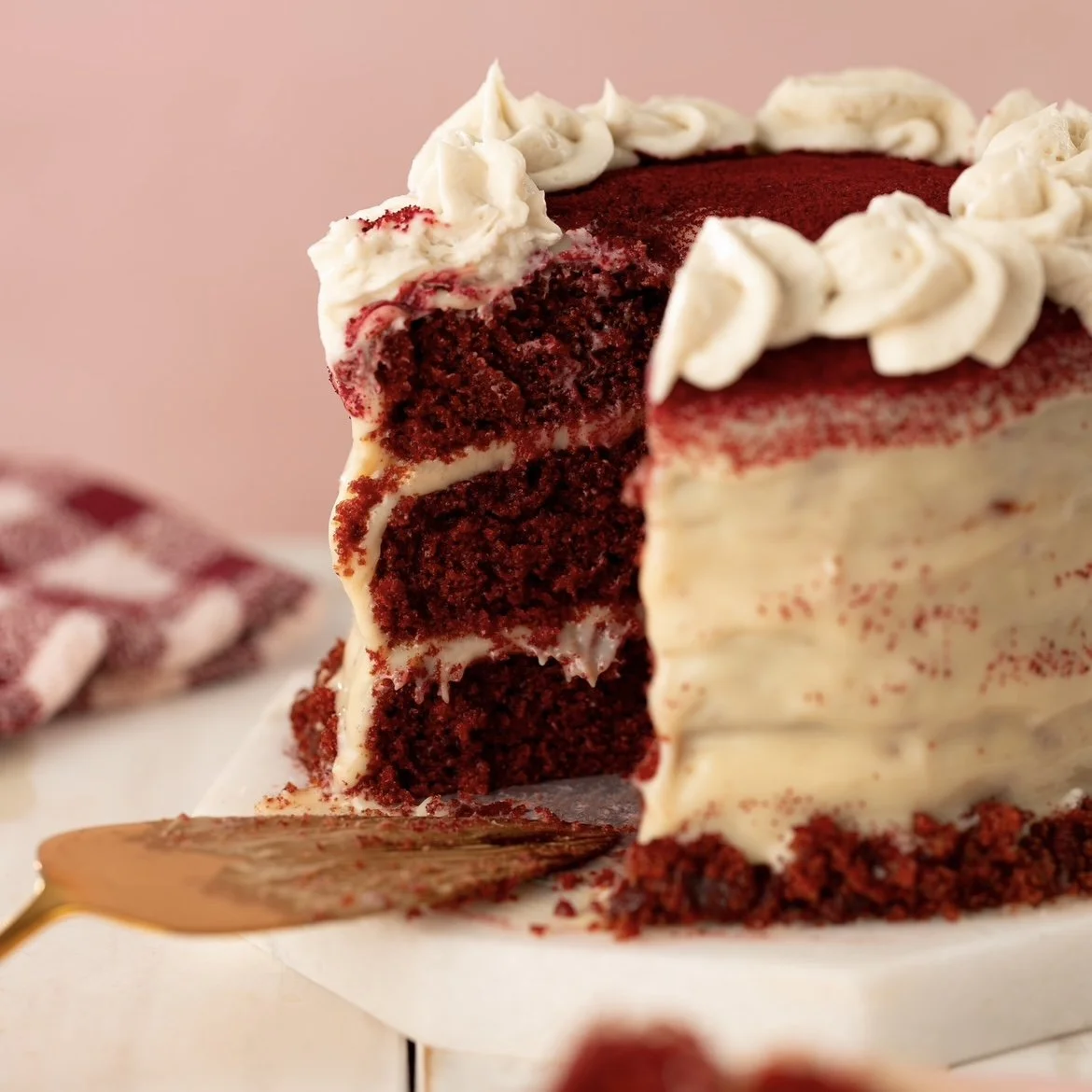 Bolo Red Velvet Vegano