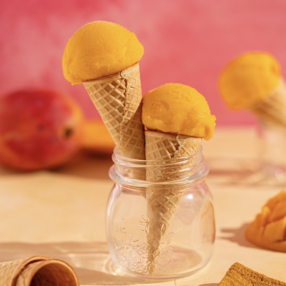 Sorbet de Manga Natural