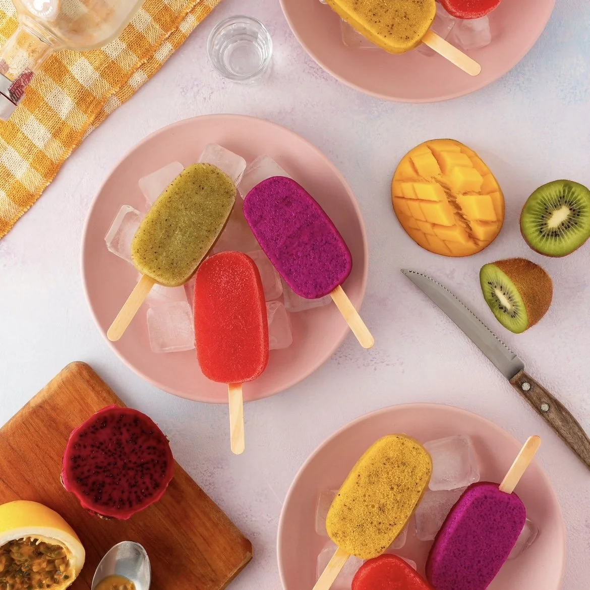 Picolé Alcoólico de Fruta