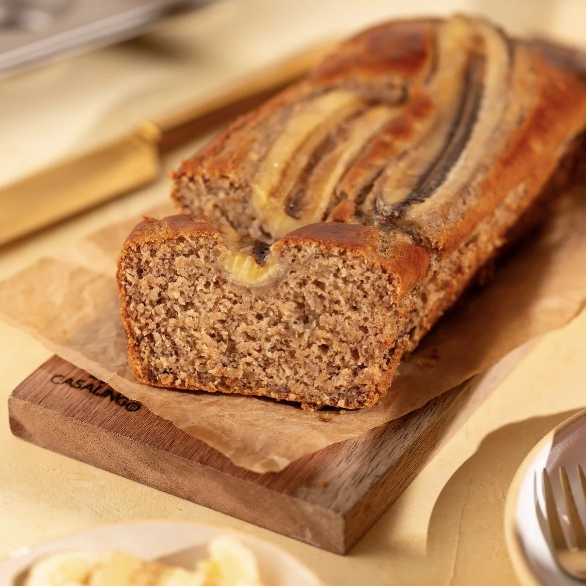 Bolo de Banana Vegano