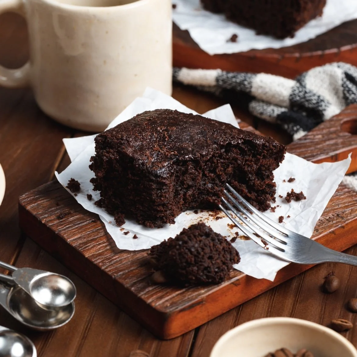 Bolo de Chocolate com Café
