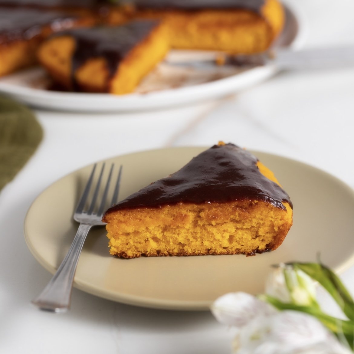 Bolo de Cenoura de Panela